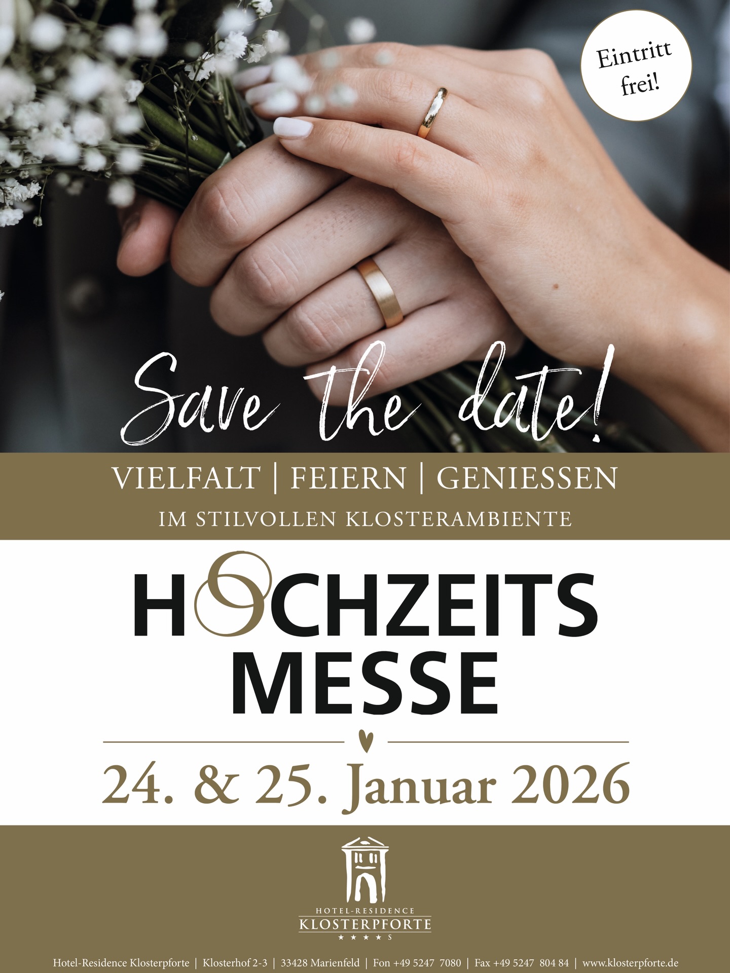 Naaa, bei wem von euch lag ein Ring unter dem Weihnachtsbaum? 💍
Für alle zukünftigen Brautpaare und sonstigen Interessierten gibt’s hier nochmal zwei Veranstaltungstipps für den Januar:
*********************
👉🏻 Hochzeitsmesse von @e.und.e_hochzeitsdekoration & @dreamsbeckum
📅 10.01.2026
🕚 11-17 Uhr
📍 @dreamsbeckum
💰 Eintritt frei!
**********************
👉🏻 Hochzeitsmesse in der Klosterpforte Marienfeld
📅 24./25.01.2026
🕛 12-18 Uhr (Sa) | 11-17 Uhr (So)
📍 @hotel_residence_klosterpforte
💰 Eintritt frei!
Auf beiden Veranstaltungen könnt ihr mich und viele weitere Hochzeitsdienstleister persönlich kennenlernen und mich natürlich auch live singen hören. 🎶
Ich freue mich auf euren Besuch! 🤍
#hochzeitssaengerin #hochzeitssaengerinchristine #hochzeit #heiraten2026 #hochzeit2026
