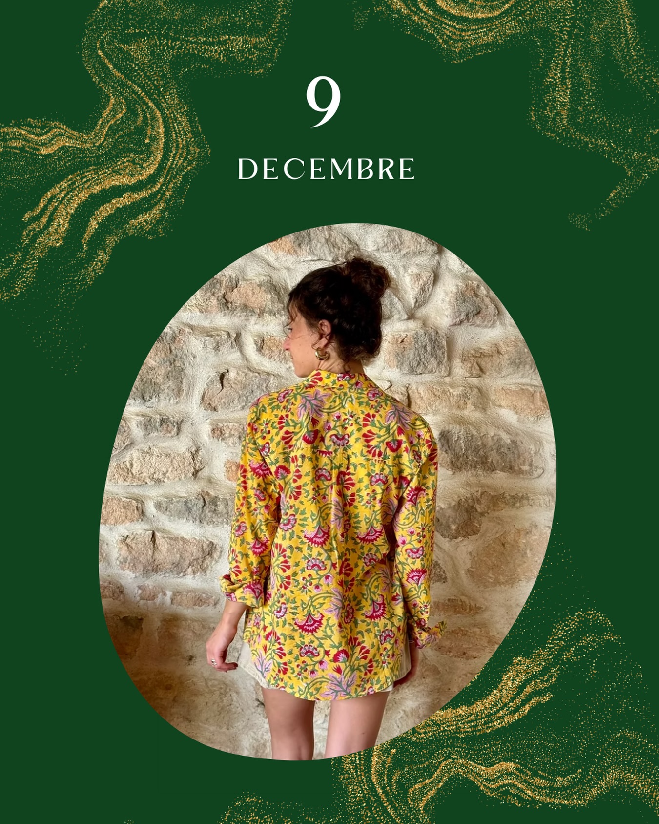 Jour 9 – Chemise Pondichery Fleurs Jaune 🌼
Une chemise qui respire la bonne humeur : légère, lumineuse et parsemée de fleurs délicates.
Elle apporte instantanément une touche de soleil à n’importe quel look — même en plein hiver. ☀️
https://www.objets-des-clos.com/product-page/chemise-pondichery-fleurs-jaune
#CalendrierDeLavent #Jour9 #ChemisePondichery #Fleurs #Style #ObjetsDesClos #LookDuJour