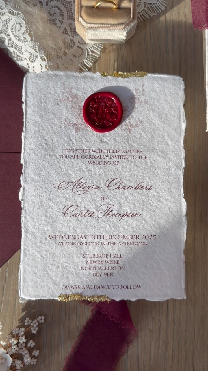 🤍SOLBERGE🤍
These are delightful snippets from a styled shoot from last week.
It was a pleasure to work with talented suppliers who showcased their strengths in creating beautiful weddings and provided inspiration for all our couples.
.
.
Venue: @solbergehall
Photographer: @dazmackphoto
Hair + Makeup: @mua_chrys.chapman
Florist + Styling : @floristryatwharfedalegrange
Bridal+ Accessories: @sorella.bridal
Cake: @wheretheribbonends
Stationery: @hervejonesdesigns
Content Creator: @_inyourfavour
Suits: @dandythreads
Accessories: @thebobbypinuk
Model: @leggy_maxiee
.
.
#weddingstationery #wedding #weddinginspiration #weddingstationer #styledshoots #burgundywedding #weddingtrends2025 #weddingtrends2026