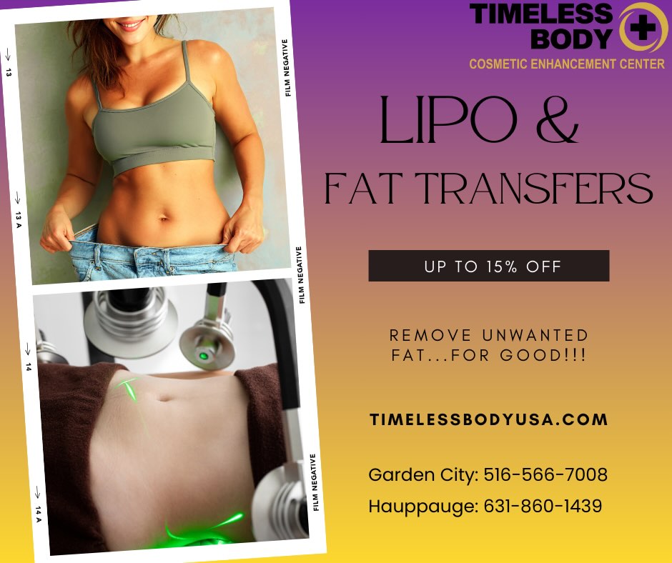 Timeless Body…Lipo & Fat Transfer … Se habla Español 631-230-4183 #timelessbody #transfat #lipo360