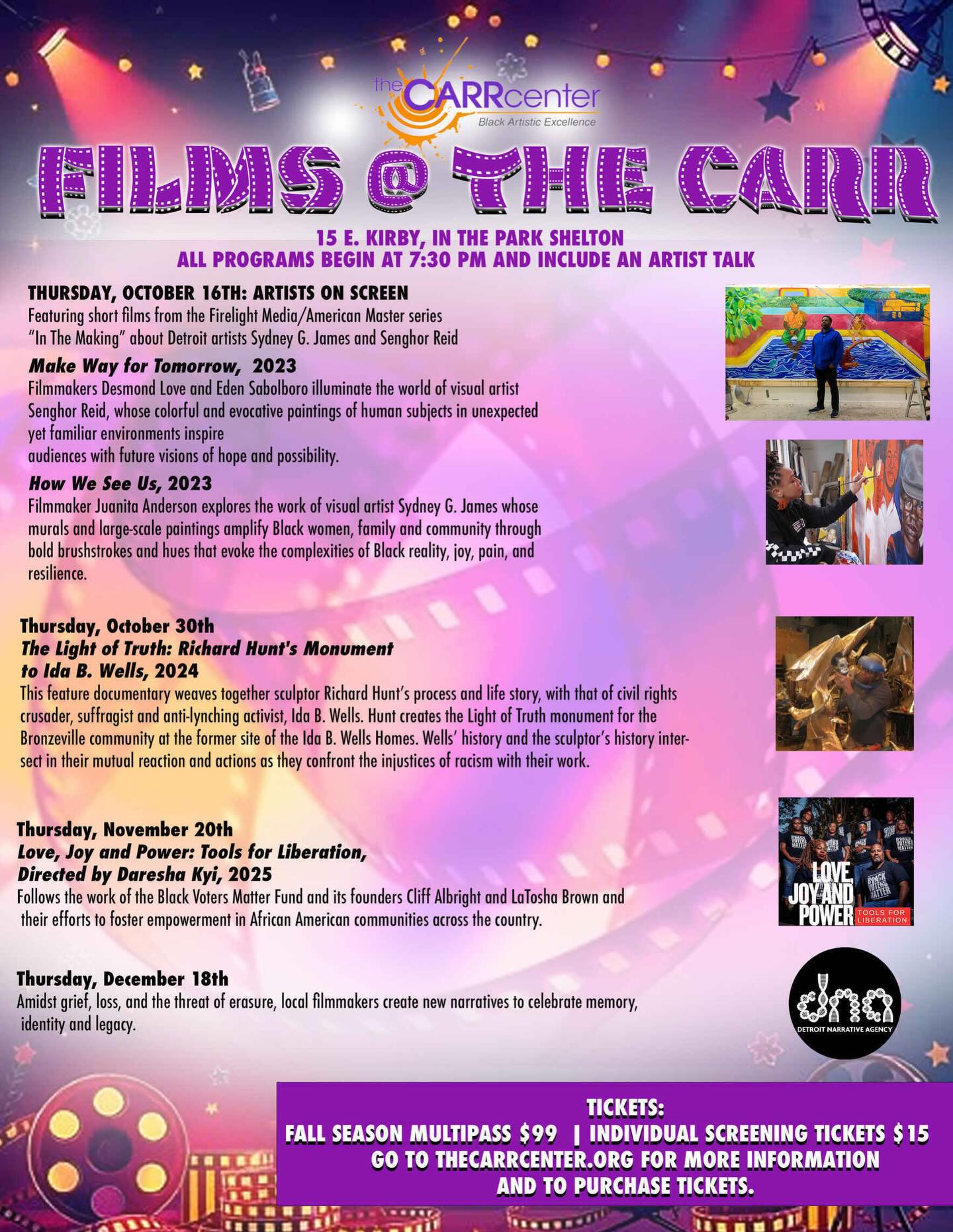 Missed In Sequence? Join the 2024-2025 Emerging Film Fellows TONIGHT at the Carr Center for a special screening of each of the 4 films.
Tickets can be purchased on the Carr Center website here: https://thecarrcenter.networkforgood.com/events/92216-films-the-carr
