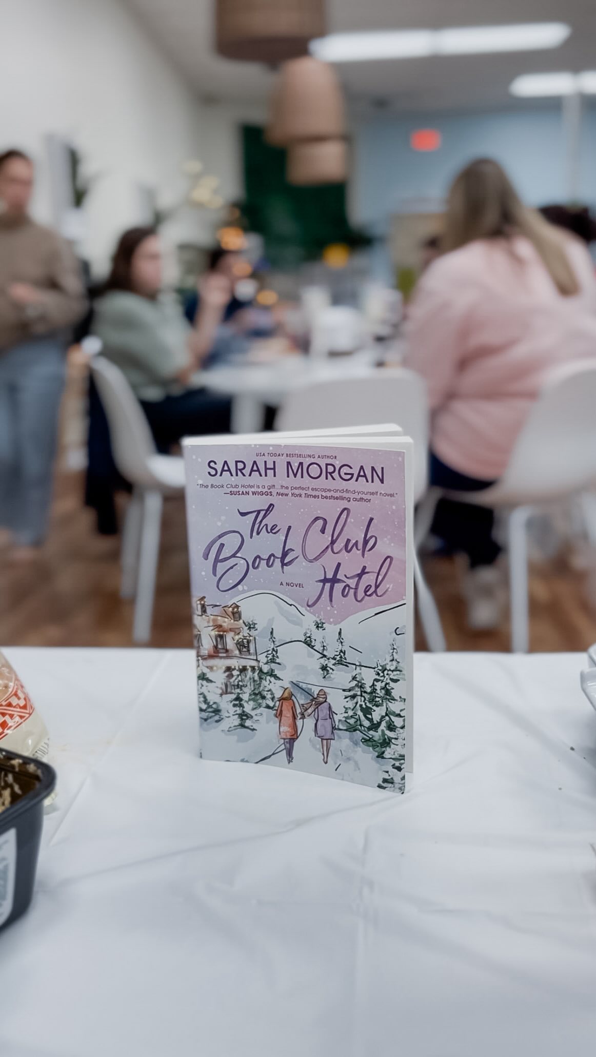 Recap of our December book club. This months book was “The Book Club Hotel” 📖 As an end of the year treat each member made holiday ornaments filled with miniature versions of all the books we’ve read together as a book club. Cheers to a year full of pages🥂