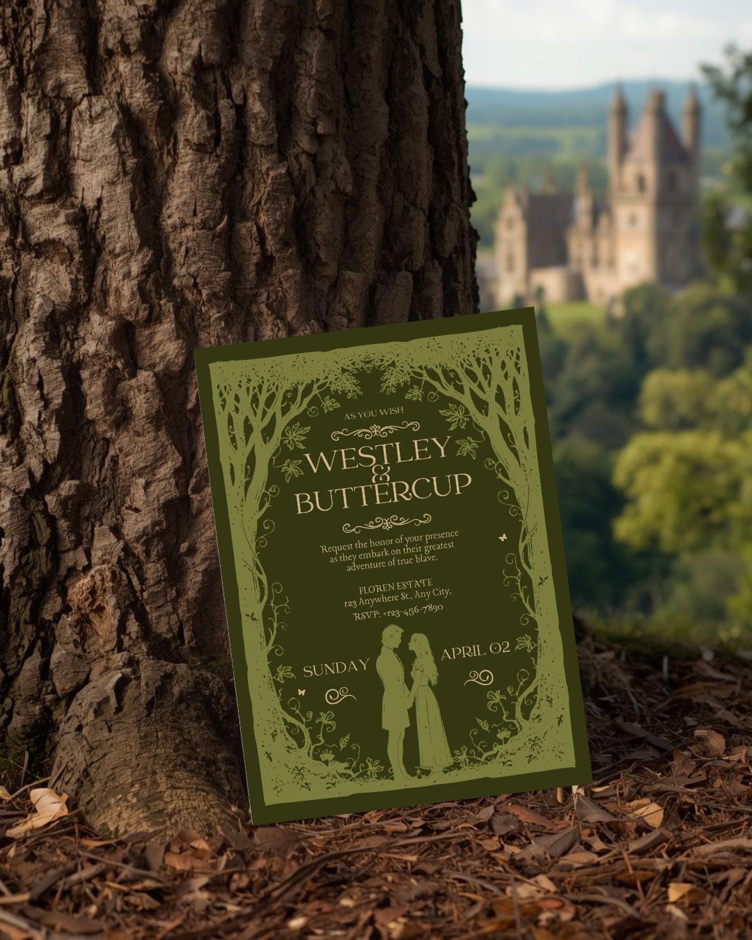 Princess Bride Film-inspired wedding invitation ⚔️🐀
Step into a storybook romance with this Princess Bride invite perfect for couples planning a whimsical, medieval, or fairytale celebration. Designed with soft vintage textures, elegant script, and subtle nods to the beloved tale, this invitation template brings “As You Wish” charm to your wedding day.
Princess Bride Inspired Wedding Invitation Template | Editable Canva Invitation | Fantasy Medieval Wedding Suite | Digital Download
#templatetuesday #theprincessbride #fairytalewedding #enchantedwedding #medievalwedding