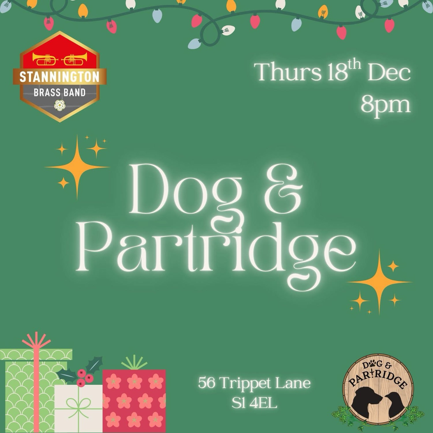 🎉 TONIGHT - Carols at @dogandpartridgesheffield!
Your last chance to hear us carolling in a pub in 2025! Do not miss out on a fantastic night of music! 🐶🐦⬛