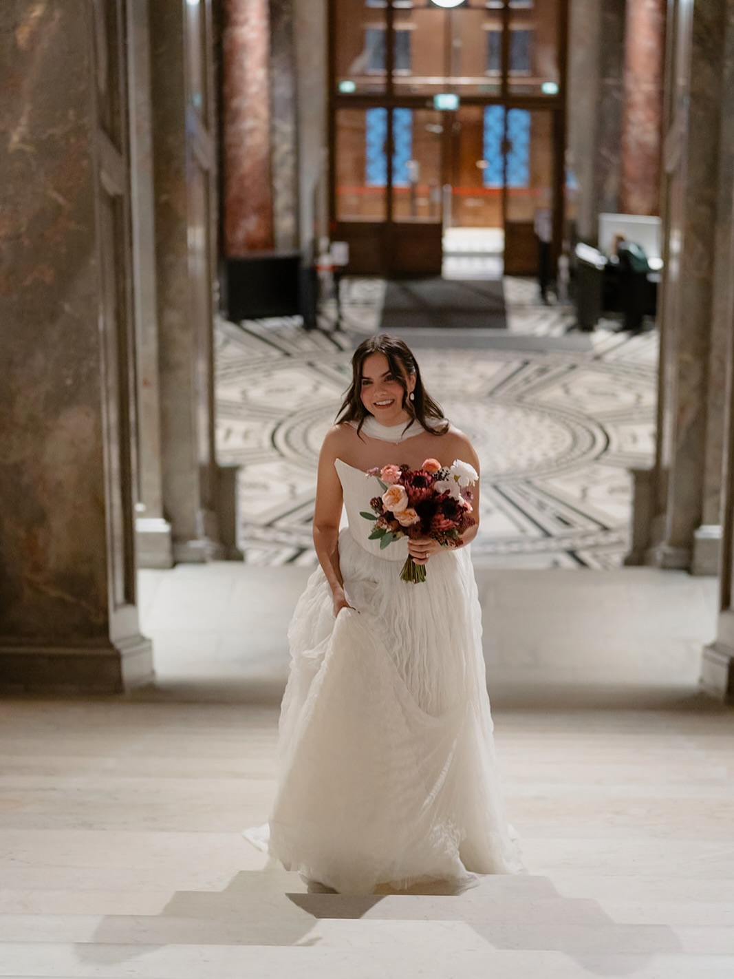 Grand Entrances and Gilded Light
Our exclusive access to the breathtaking Kunsthistorisches Museum began in the quiet morning hours, ensuring the perfect window of light for the highly anticipated couple’s shoot. Every detail was set: the Officiant, the Best Man, and the Violinist were all patiently awaiting the arrival of our Bride.
And what an entrance it was! The Bride made her descent down the grand staircase. Halfway down the sweeping steps, on the first landing, her Groom was waiting. This perfect, private moment was their sacred exchange before they continued their journey down to the altar to begin their beautiful ceremony.
Photo @jakobresch.photography
Flowers @dollsblumen
#museumwedding #luxuryrlopement #kunsthistorischesmuseum #vienna #grandentrance #firstlook #opulentwedding #elopementphotographer #elopementweddingphotographer #elopementplanner #elopmentvienna #elopementwedding #weddingplanner #weddingdaycoordination #weddingdayaustria #weddinglocation #luxurywedding #uniquewedding #