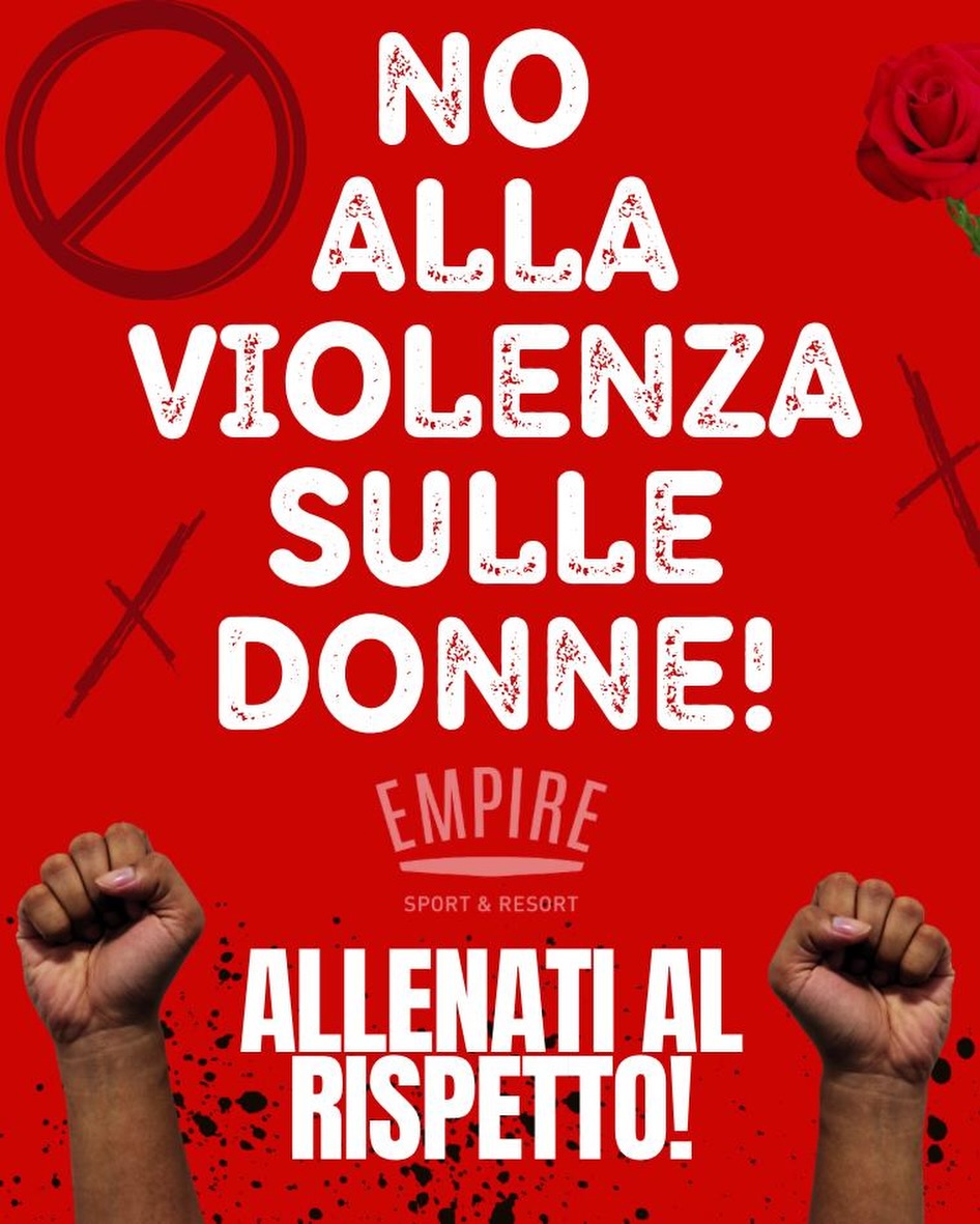 Giornata internazionale contro la violenza sulle donne.
Il vero campione è chi difende, non chi colpisce.♥️