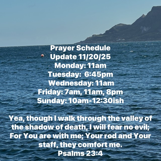 For updates and full schedule go to
www.lighthop.org
Lighthouse of Prayer
1011 N 26th St
Kalamazoo, MI 49048
Streaming link at www.lighthop.org
Not forsaking the assembling of ourselves together, as is the manner of some, but exhorting one another, and so much the more as you see the Day approaching. Hebrews 10:25
Brethren, pray for us.
1 Thessalonians 5:25