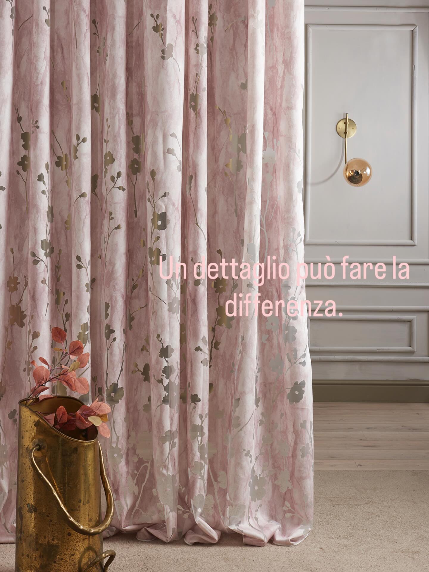 Un dettaglio può fare la differenza.
#viaroma60 #tende #tessutipregiati #tendeinterne #tendesumisura