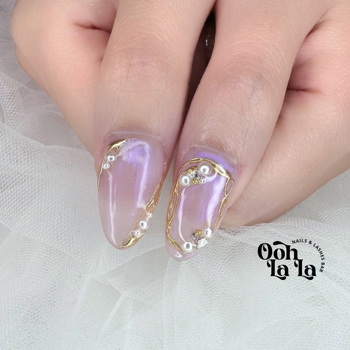 Thank you for choosing us for your wedding nails, we are very honoured. ❤️ @louisakan