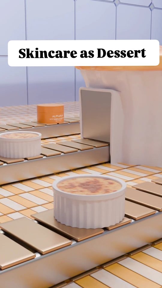 What if your skincare balm first started off as a dessert?
Thought I would show the BTS process of this next animation.
#blender #3dskincare #3dartist