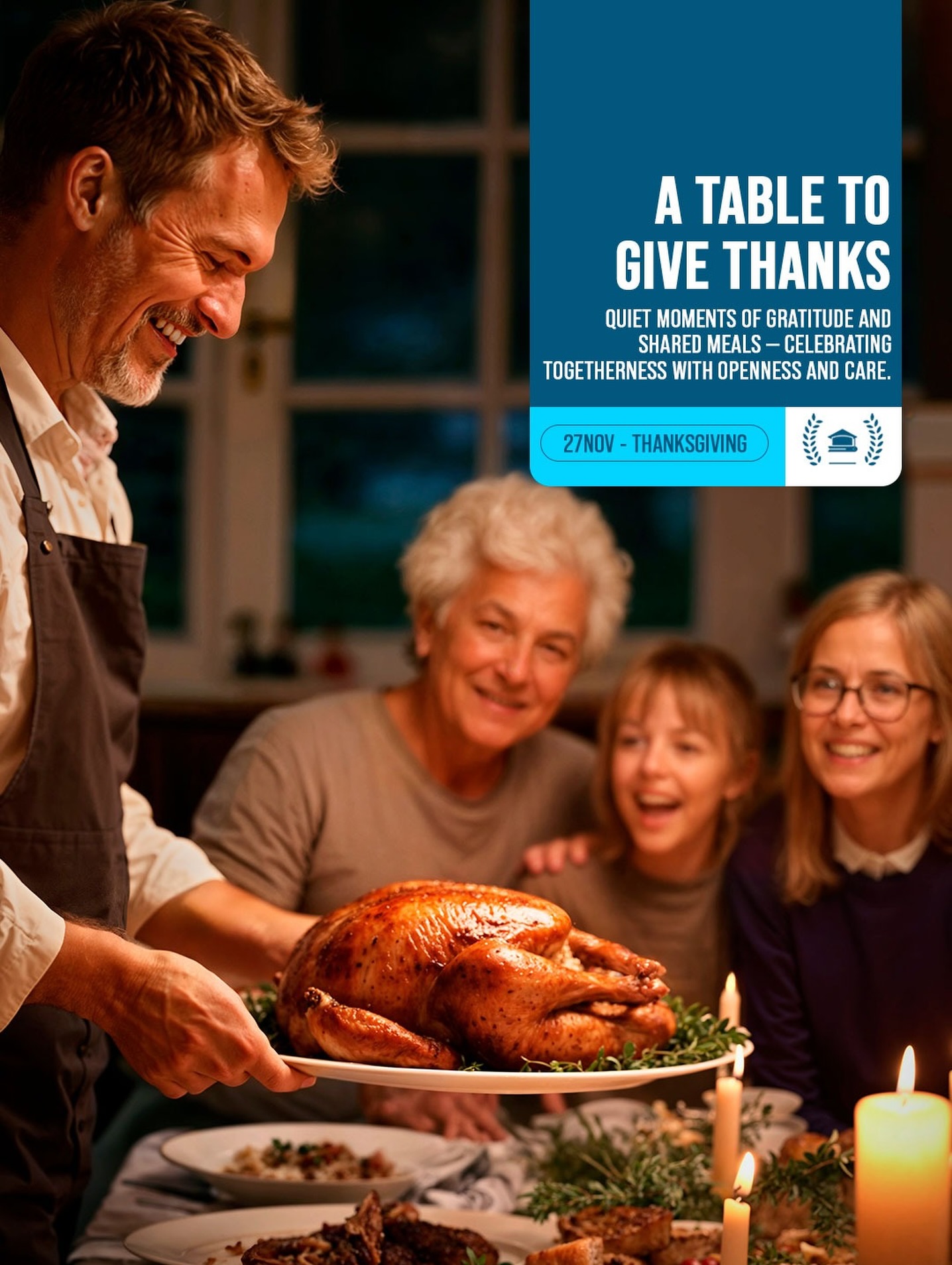 Today is the day to celebrate Thanksgiving! 🙏
More than just a date, it is a moment to pause, give thanks, reflect, and feel the joy of being together.
Here at G&N Foundation feels special gratitude for you, who stand by us on this journey, allowing us to go further and further with your help. 🤝
We wish your home is filled with peace and togetherness, with a bountiful table and a warm heart.
May God’s blessings be upon your family this day! 🙌
#GNFoundation #Thanksgiving #Family Blessing Reflection Gratitude
———————————————
Hoje é dia de celebrarmos o Thanksgiving! 🙏
Mais do que apenas uma data, é um momento de parar para agradecer, refletir e sentir a alegria de estar junto.
Nós da G&N Foundation sente uma gratidão especial por você, que está ao nosso lado nesta jornada, nos permitindo ir cada vez mais longe com a sua ajuda. 🤝
Desejamos que seu lar esteja cheio de paz e união, com a mesa farta e o coração aquecido.
Que as bênçãos de Deus estejam sobre a sua família neste dia! 🙌
GNFoundation Thanksgiving Familia Bençao Reflexao Gratidao