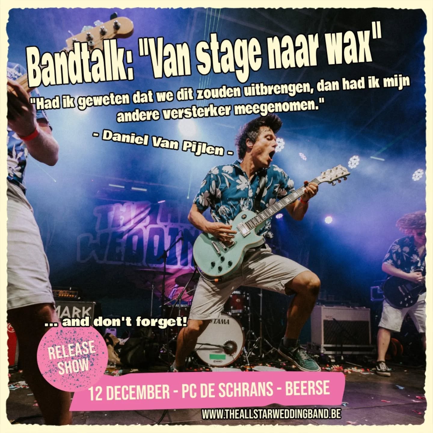 ๐จ 12 december kan je zelf horen hoe zijn "betere" versterker klinkt ๐
๐ซ TICKETTEN ๐ซ:
https://shop.paylogic.com/359b6fbc77b548598e1d915f58dff0c8/