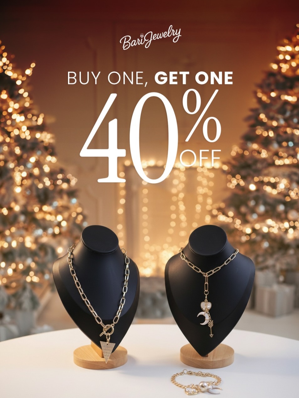 Our Holiday BOGO sale is live! Shop our trendiest jewelry and receive it just in time for Christmas!✨
Buy one, Get One 40% off! Link in bio to shop or visit barijewelry.com
#HolidaySale #BOGO #JewelrySale