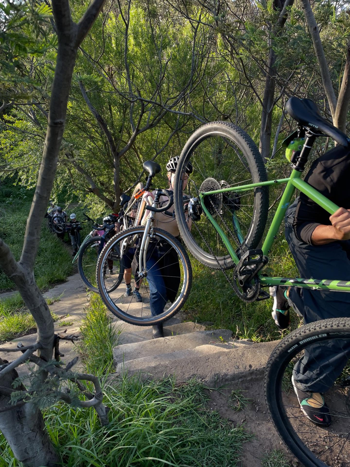 Woo! First ride of the summer is gonna be a hawt one! Cool off by the river with us on our regular Wednesday night ride! Meet at Darling Gardens rotunda, 6:15 for 6:30 roll out. No drop 🙂 Bring lights and a lock, we might go to the pub after.