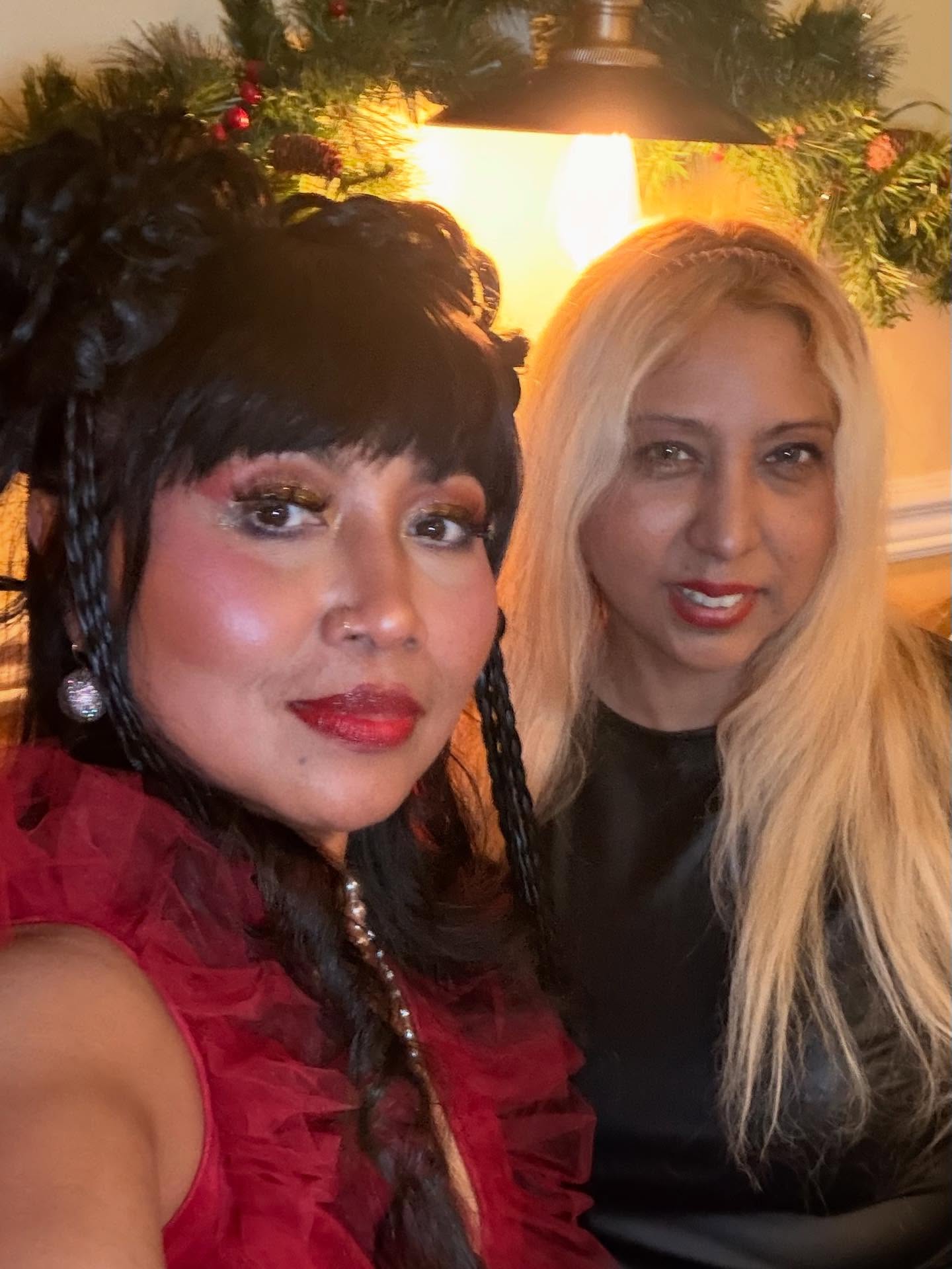 WFW Fabulous Holiday Party for designers , models and more! Mezikal was happy to be part of it. Joe Superstar is a star! #mezikal #upcycle #sustainability #