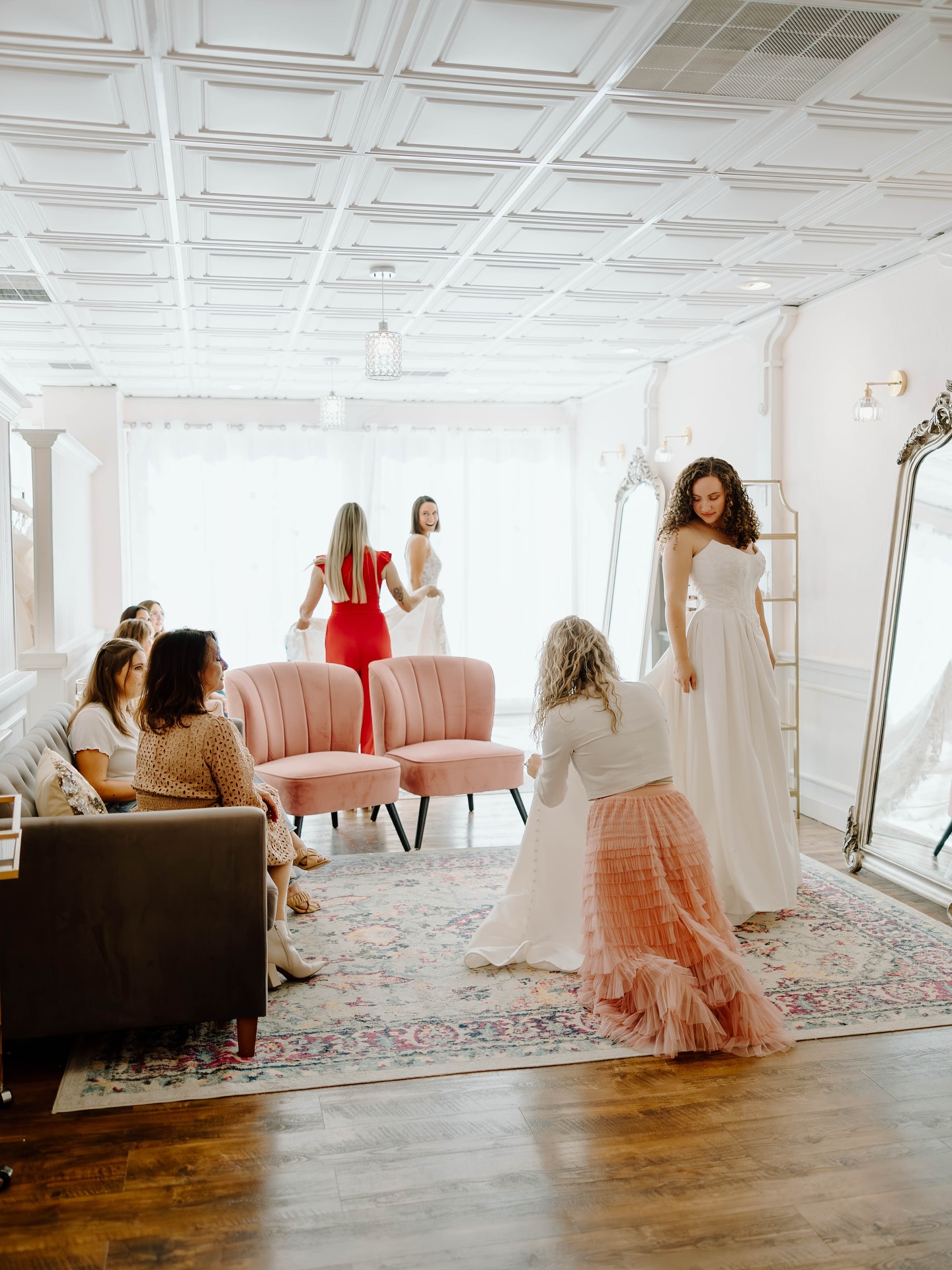 The Saturday magic is FLOWING around here!! 🥰
We might be biased- but Saturdays are the best days of the week around here! We get to meet so many amazing brides, along with their most treasured people!
Champagne pops, happy tears, and big “heck YES!” energy all around!!
#ivoryrosebridalboutique #ivoryrosebride #2026bride #2027bride #wibride #wisconsinbride #weddingdressshopping #weddingdressinspo #heckyes