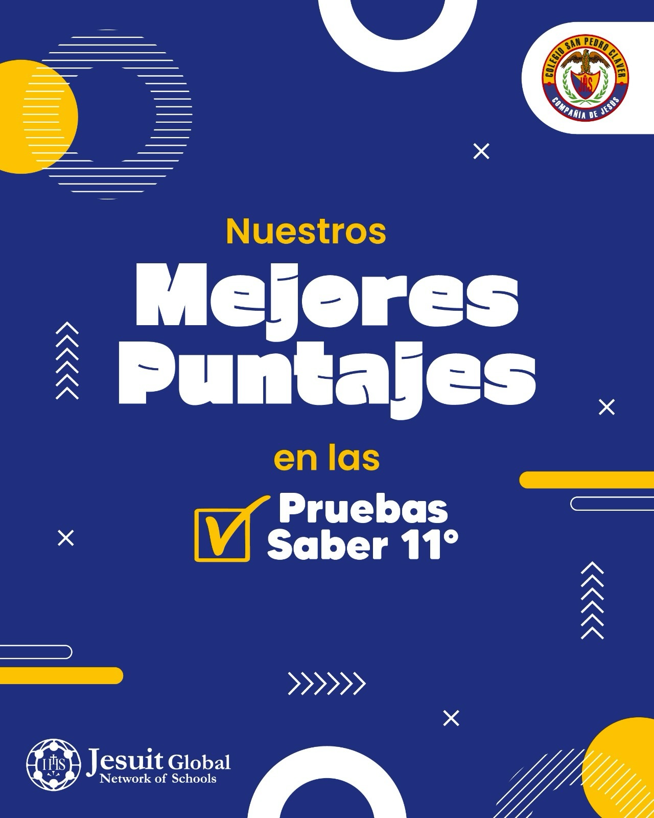 ✨ Celebramos la Excelencia Académica ✨
Nos llena de orgullo presentar a los estudiantes que alcanzaron los más altos puntajes en las #PruebasSaber11.
📚 Este resultado refleja el esfuerzo de cada uno, el apoyo incondicional de sus familias y el trabajo pedagógico de nuestros docentes, quienes inspiran, orientan y fortalecen las capacidades de nuestros jóvenes para enfrentar los desafíos del mundo actual.
👏 Que este éxito sea el inicio de un camino lleno de oportunidades y metas alcanzadas.
#LosMejoresdelPaís #Ranking #OrgulloClaveriano