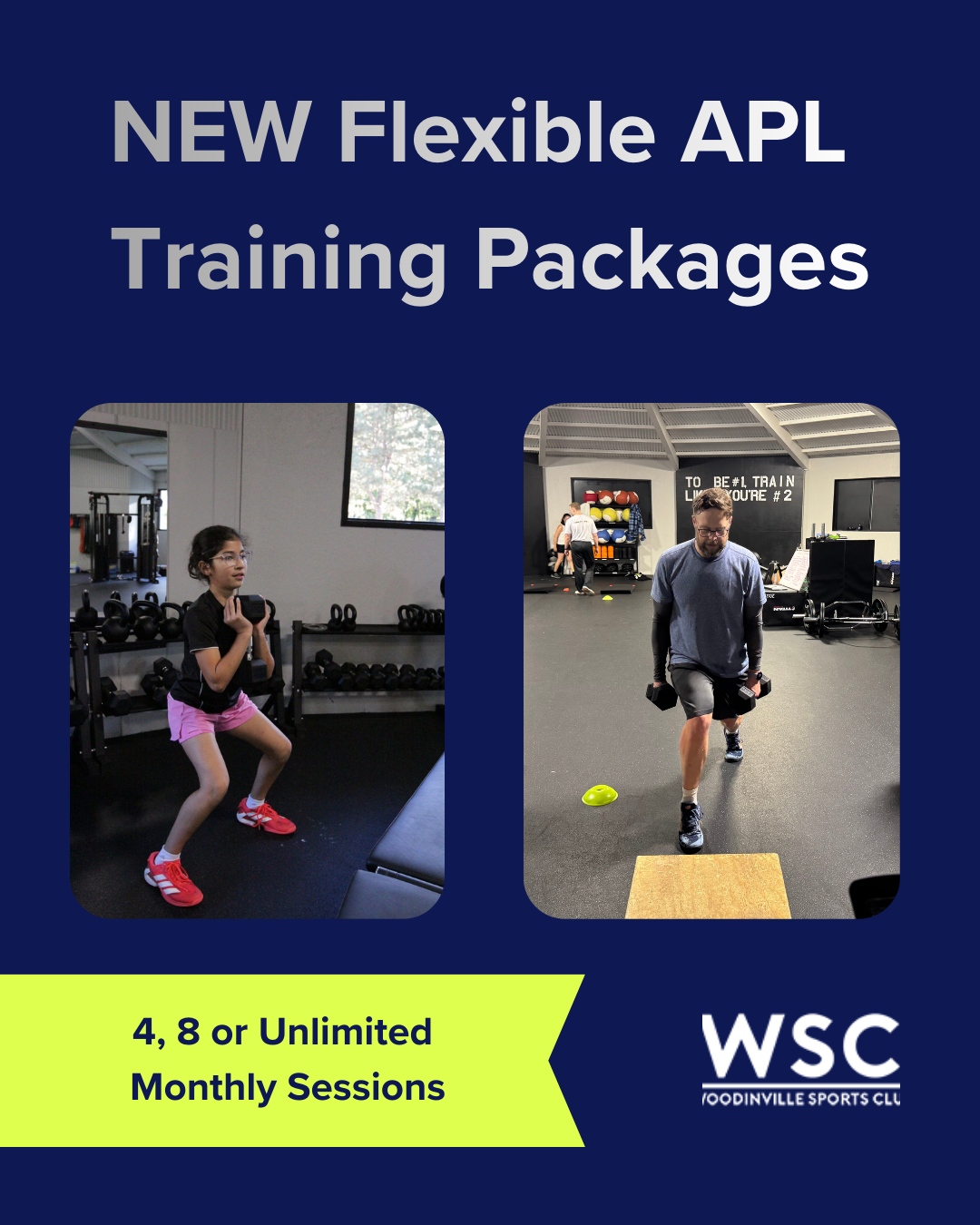 NEW monthly packages for APL Small Group Training give you flexibility to select the classes that work for you throughout the month. No more locked-in dates. Choose 4, 8, or unlimited classes — then book the classes that fit your schedule.
Build momentum heading into the new year! Our Junior & Adult Athletic Performance classes run through the winter break, prior to the Jan. 5 Winter 1 session start: 12/22, 12/23, 12/29 & 12/30.
Details + booking with the link in bio!