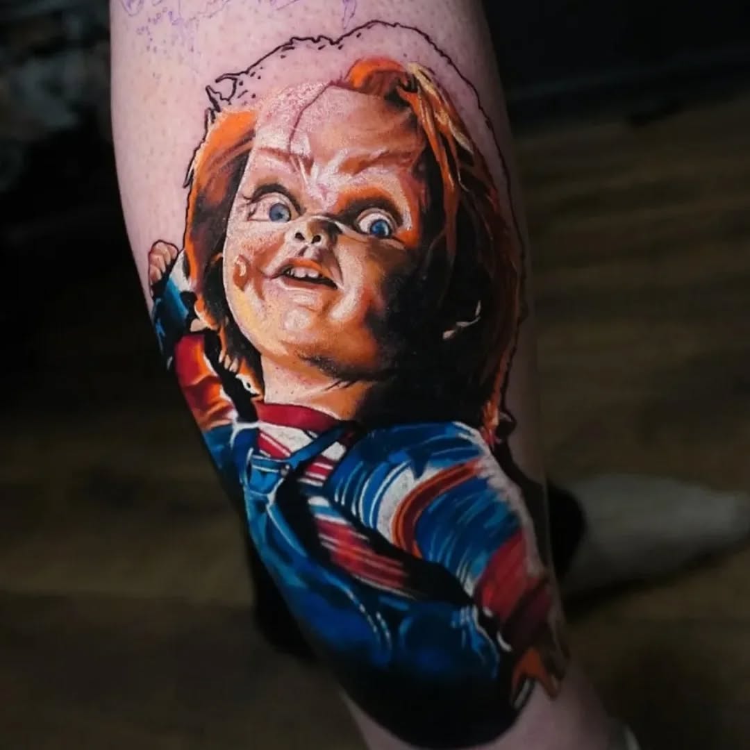 @marie.nik.tattoo got a start on this Chucky tattoo. If you want colour realism, she is taking bookings for 2026.
Style - colour realism
Enquiries - info@lost-tower.co.uk
#chuckytattoo #horror #horror tattoo #colourrealism #colourtattoo #colourhorrortattoo