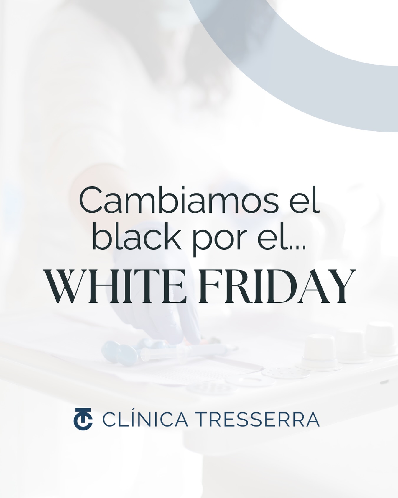 ⚪🖤 WHITE FRIDAY en Clínica Tresserra 🖤⚪
¡Solo durante 3 días!
🎉 Reserva cualquier tratamiento y llévate un 10% de descuento en TODA nuestra clínica:
✨ Limpiezas
✨ Ortodoncia
✨ Implantes
✨ Blanqueamientos
✨ Cirugía oral
✨ Estética dental… ¡todo!
Es el momento perfecto para darte ese cuidado que llevas posponiendo 😉
Pero OJO: la promo dura solo 72 horas.
⏳ Cuando se acabe… se acabó.
¿Listx para sonreír con descuento? 😉
#WhiteFriday #ClínicaTresserra #DescuentosDentales #DentistaBarcelona #PromoEspecial #blackfriday #clinicadentalbarcelona