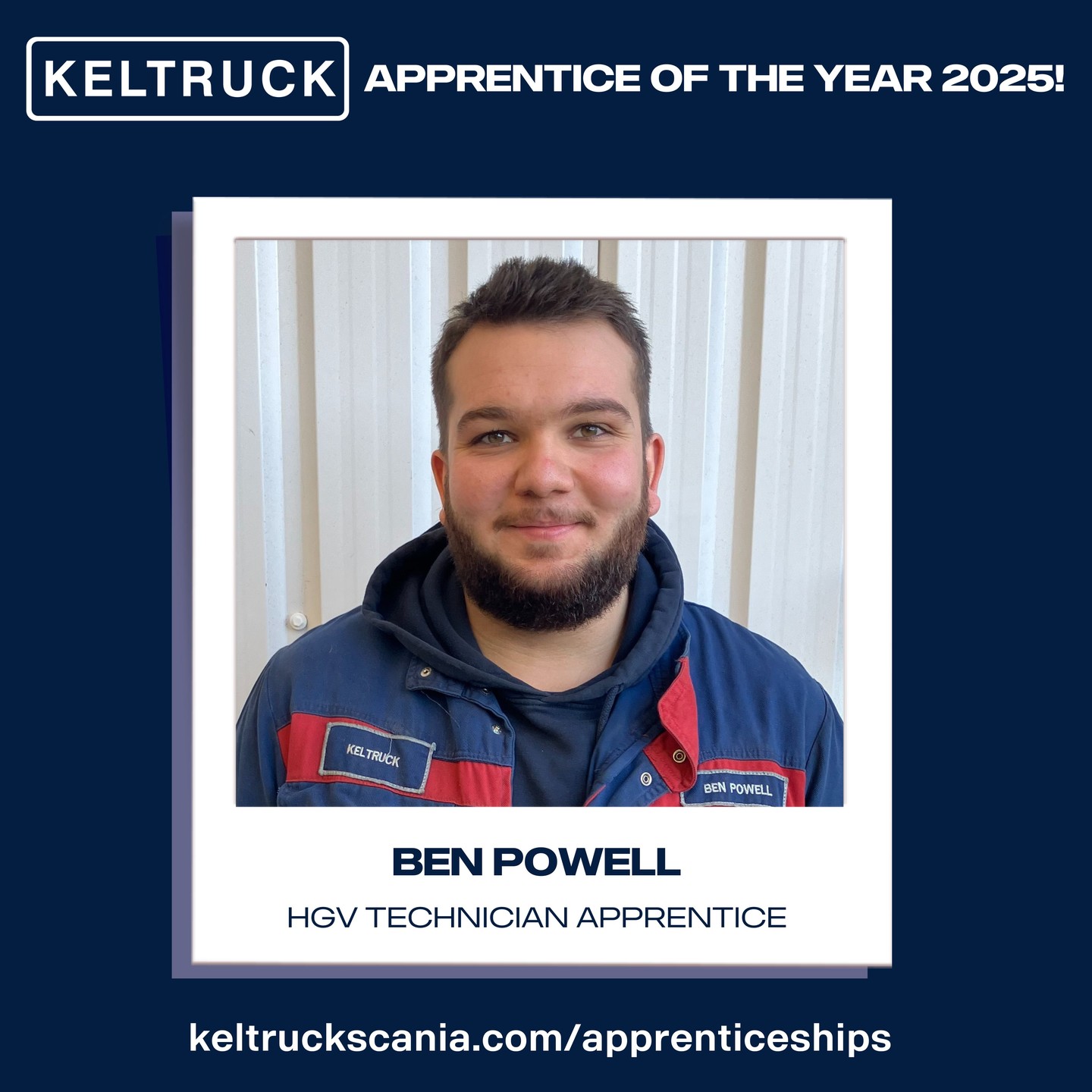 Scania Apprentice of the Year 2025!🎓💙
We'd like to say a massive congratulations and best of luck to Keltruck's very own Ben Powell, Analise Holland, and Kian Harvey. Who will be competing in today's Scania Apprentice of the Year.
These nominations add to what has already been an amazing year for our apprentices, with higher than average distinction rates, and yet another successful apprentice day completed.
On behalf of all of us at Keltruck, well done Ben, Analise, and Kian. We are all so proud of your achievements!
#WorkWithTheBest