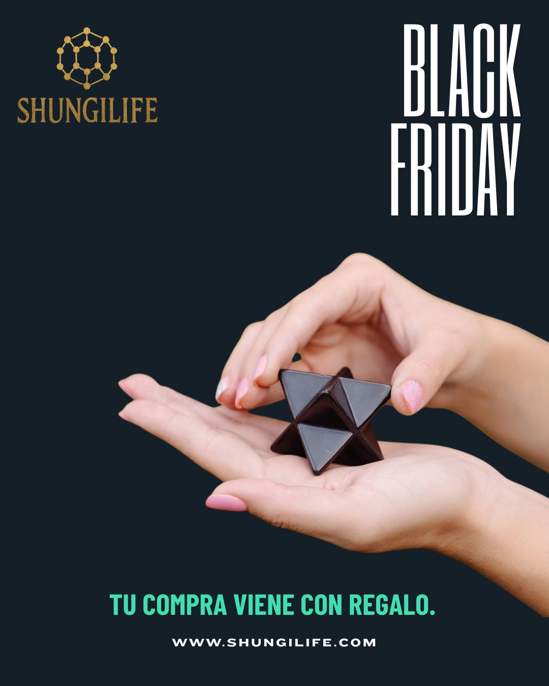 #blackfriday
🖤 BLACK FRIDAY EN SHUNGILIFE 🖤
Este Black Friday te queremos regalar calma: por la compra de cualquier producto te llevás UNA PLACA PROTECTORA para celular (anti 5G / Wi-Fi) totalmente de regalo. 🎁📱
Tenemos pirámides, pulseras, collares y esferas —todo hecho con shungita de Karelia— para que sumes estilo y un punto de tranquilidad a tu día.
👉 Cómo se aplica la promo: comprás lo que quieras en el link de la bio o por DM y te agregamos la placa al envío. Sólo hasta agotar stock.
Pequeña aclaración responsable: la placa es un amuleto/objeto con intención y estética; muchas personas la usan cerca del celular por la protección.
¿Querés combo o más info? Mandame un DM ahora y te armo el pack perfecto.
Corren las unidades — no lo dejes pasar. 🔥
#BlackFriday #ShungiLife #Shungita #OfertaBlackFriday #ProtecciónEMF #PlacaParaCelular #AccesoriosConAlma #Regalo