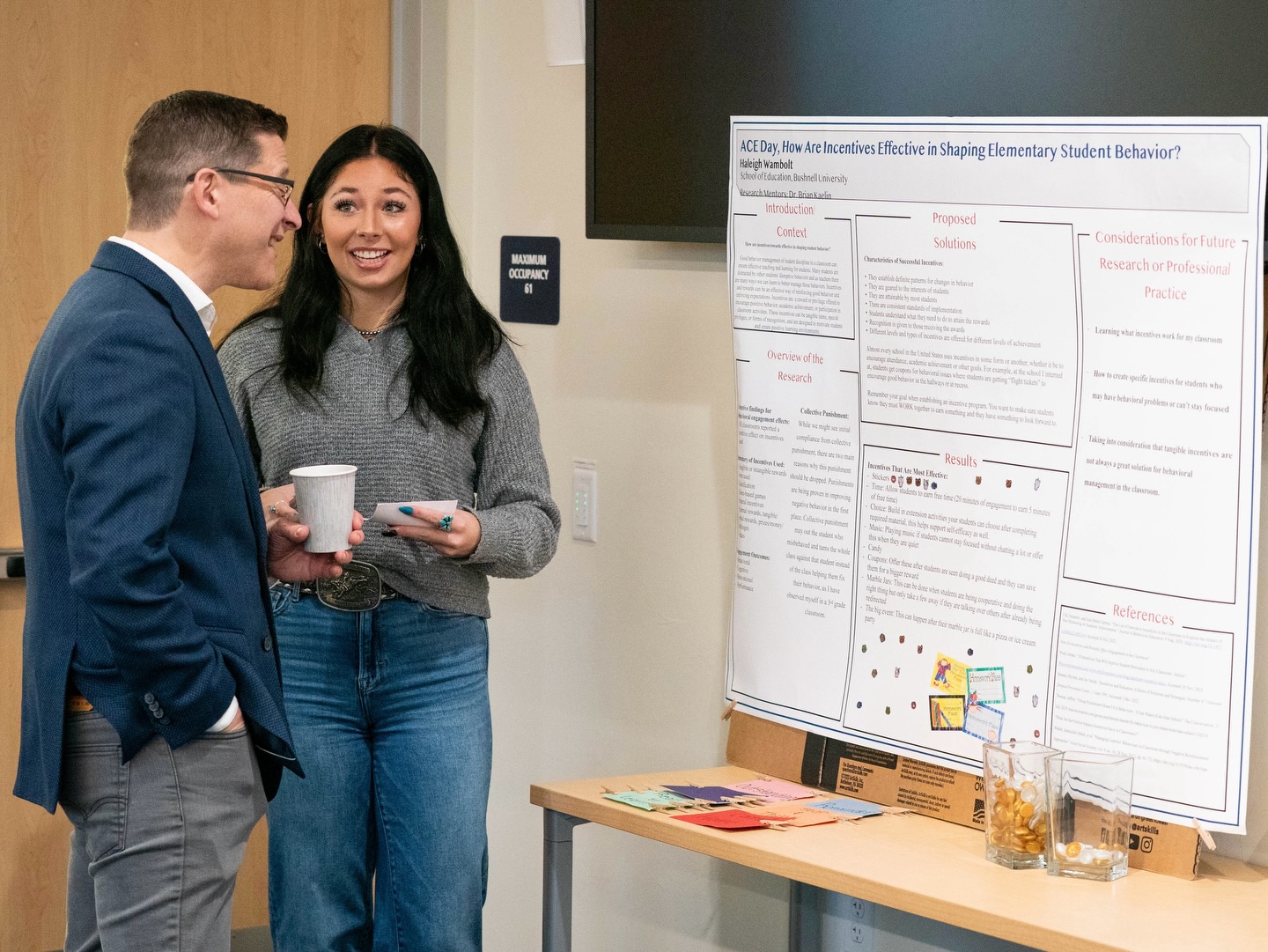 Our students rocked Fall ACE Day! Academic passions and creativity were on display today with stellar individual presentations, group projects, and class showcases all housed within Goodrich Hall. Great job, Beacons!