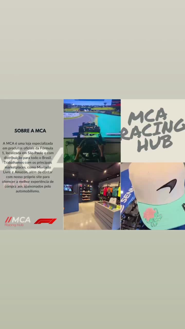 #lojafisica Conheça a MCA e se apaixone pela moda da F1! Uma loja pensada para os amantes da velocidade 🏁🏎️
#F1 #Formula1 #redbullracing #Lojafisica