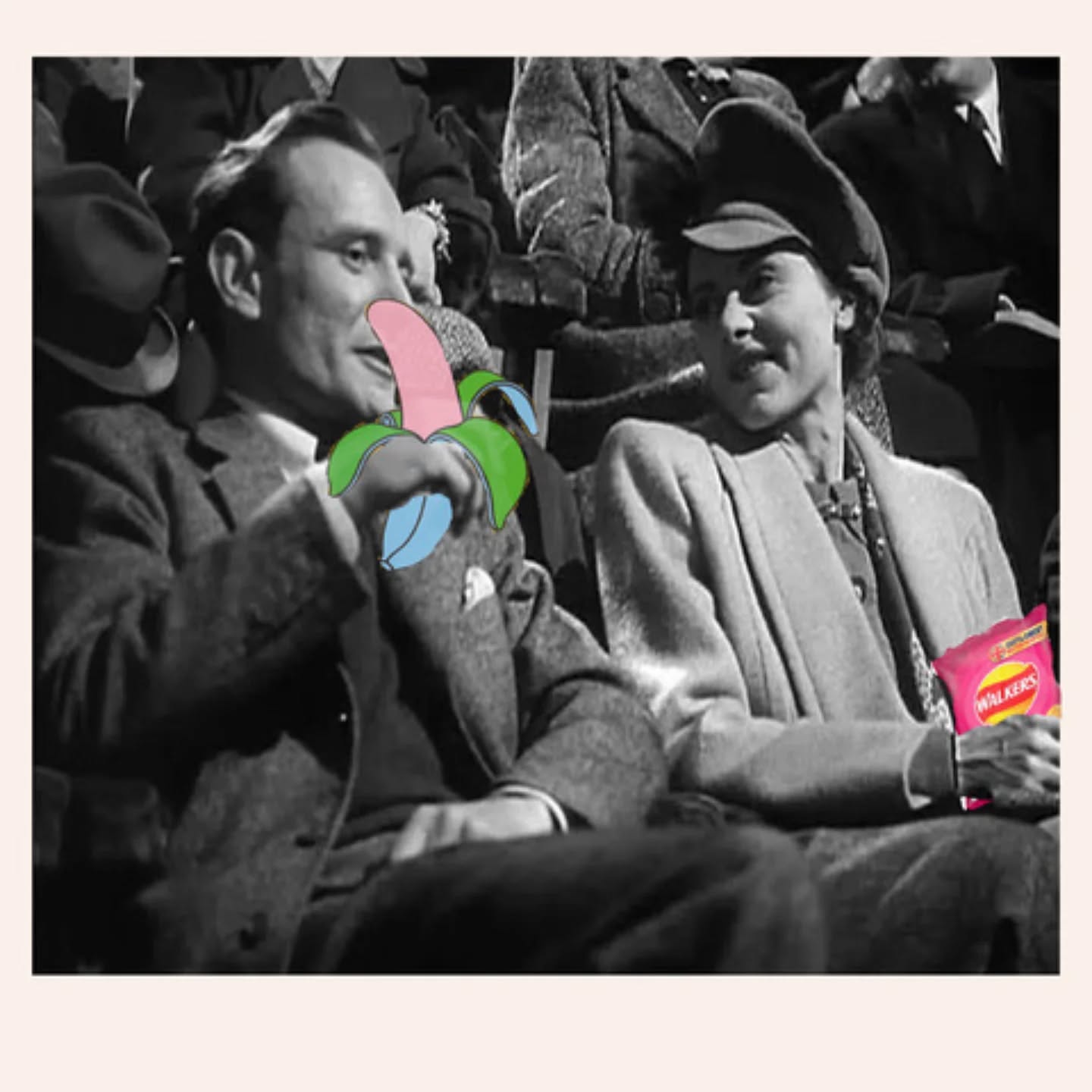 The Players enjoy their Carbo Surge before the Next Match.
@jamesmarcusnorman #instagramimagetennis @new.balls.please #collage #briefencounter #walkersprawncocktailcrisps #michaelcraigmartin