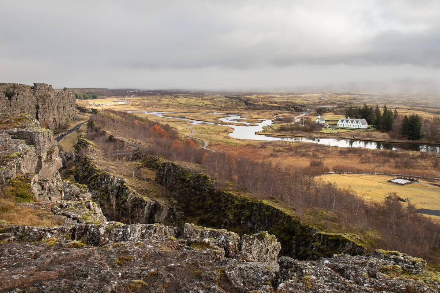 R I F T V A L L E Y
This is one of my favourite shots that I've ever taken at Þingvellir. The light was great and I was happy to get both the classic vista with the church on the right and the Almannagjá gorge on the left 🇮🇸
.
.
.
#travel #travelblogger #travelphotography #travelgram #photography #adventure #nature #landscape #instagood #instamood #instadaily #love #earthoutdoors #beautifuldestinations #discoverearth #wanderlust #picoftheday #canon #canonphotography #nofilter #iceland #islandia #island #north #europe #tbt #nofilter