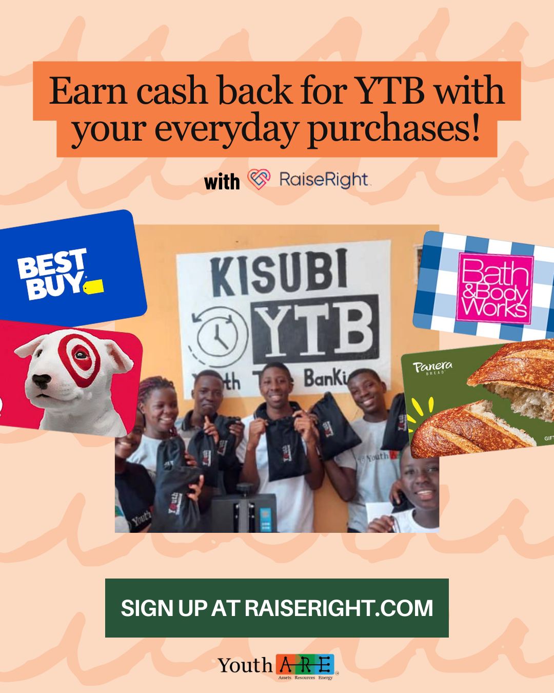 Looking for an easy way to support Youth TimeBanking during the holidays? @raiserightfundraising makes it simple, and it’s a great tool for any US-based organization looking to boost fundraising with everyday purchases.
YTB is expecting a distribution earned by just a small group of supporters of at least $400, just by shopping for things they already need. Imagine what’s possible with more people involved!
RaiseRight offers nearly 1,000 brands, including travel, gas, groceries, local dining, and bonus-day deals. You can even use it for tech; one supporter recently used RaiseRight to buy an Apple gift card and put it toward a new phone.
If you’re doing holiday shopping, grabbing gift cards, or stocking up for winter, consider using RaiseRight to make your purchase go further!
🔗 Join our RaiseRight team at https://www.raiseright.com/enroll/893XB8YRVQIA