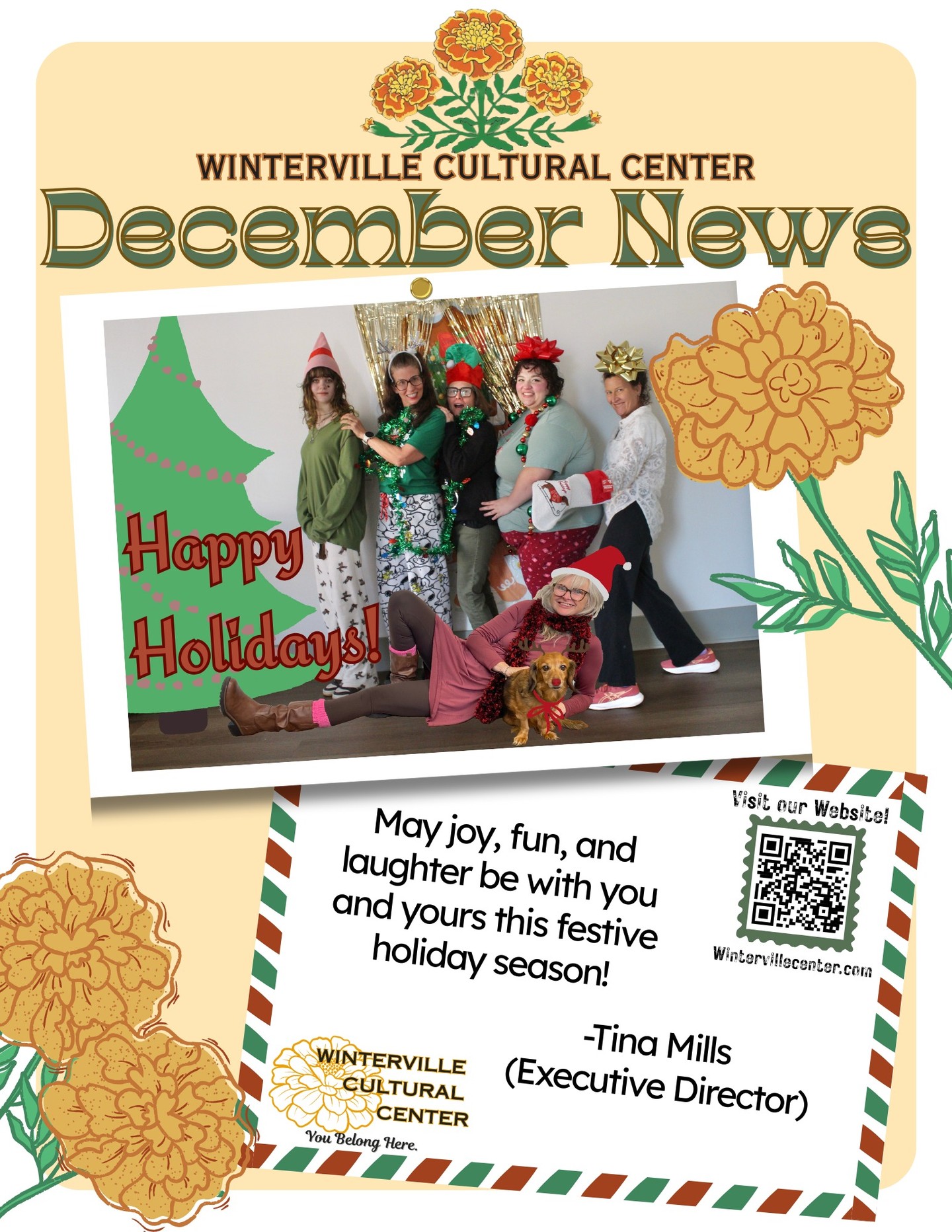 Happy Holidays y'all! See what's happening this December at the WCC
