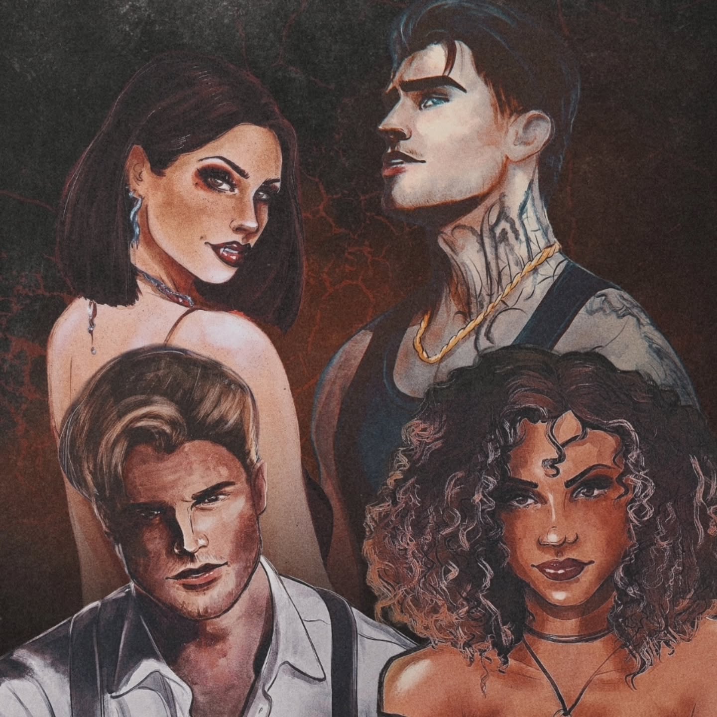 QOTD: You’re offered forbidden power—but you’ll forget everyone you love. Do you take it?
If you’ve been around for a while, you will know that my love for the TV series Supernatural is what inspired this series, but once I let the characters take over, it became something more.
I had to ask myself, what would it look like if Dracula or Van Helsing’s descendants lived amongst us, right under our noses? Throw in a touch of Gossip Girl Drama, with Vampire Diaries lore, and then you have The Titan Syndicate Saga. It’s almost time to conclude the series, and I hope you’re ready for it. Because it’s going to get wild!
#thestephaniestorm #theruleofthedamned #darkfantasy #thevampirediaries #morallygrey