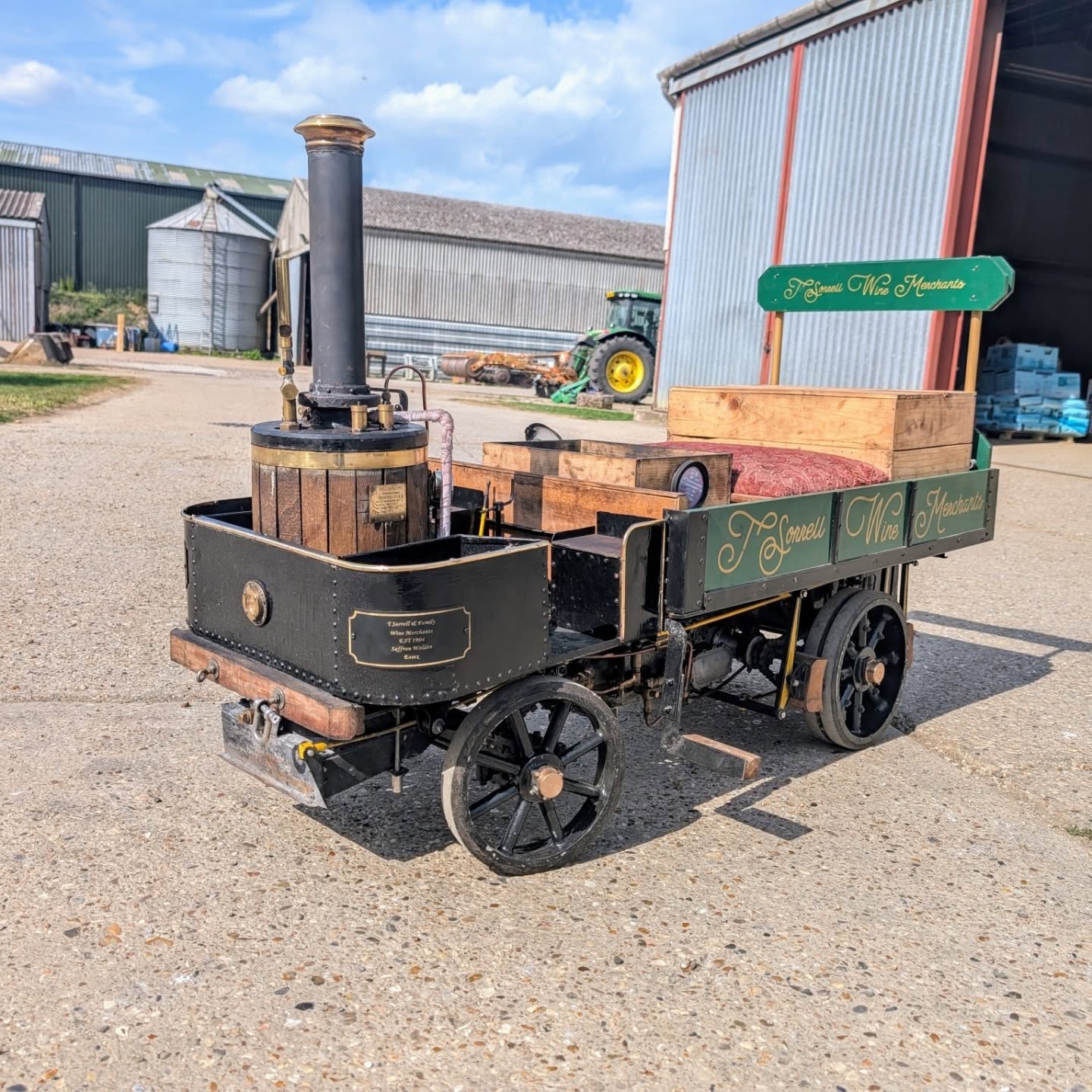 Cool little wagon this but it needs some work to the valve gear to get it running right. It was steam tested a few weeks ago so once the work is done it will be a capable and very rare engine to start the 2026 rally season with. We have had a tinker but unfortunately haven't got the time available in the workshop to sort ourselves so being sold as is.
Price includes delivery to UK mainland and as always we are happy to consider all steam and vintage vehicles part exchange.
For full details please see www.legacyvehicles.co.uk/miniatures