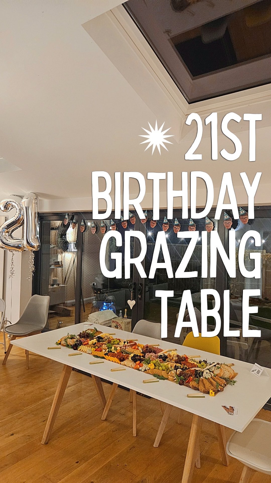 Is a child ever really enjoying their food if their isn’t a little hum 😋
~ Flat Grazing Table for a Bonfire Night Birthday Celebration 🔥