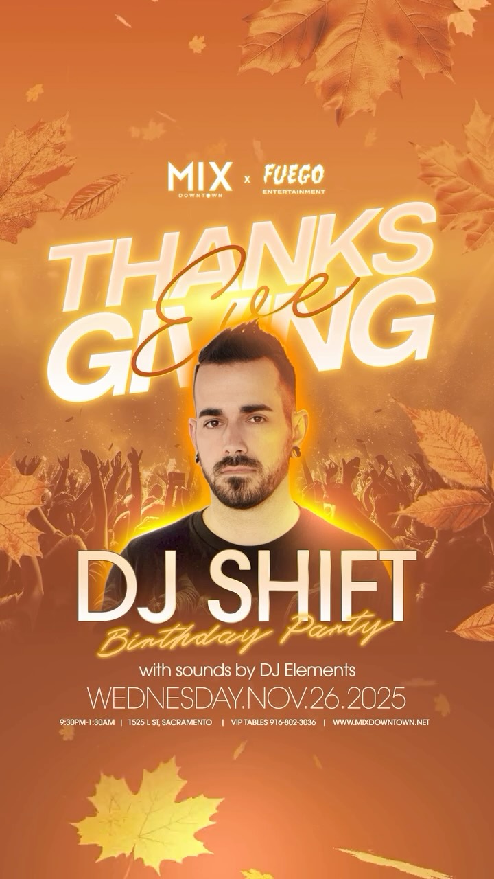 thanksgiving eve is about to go off 🦃❤️🔥join us for @djshift ‘s birthday party + ....