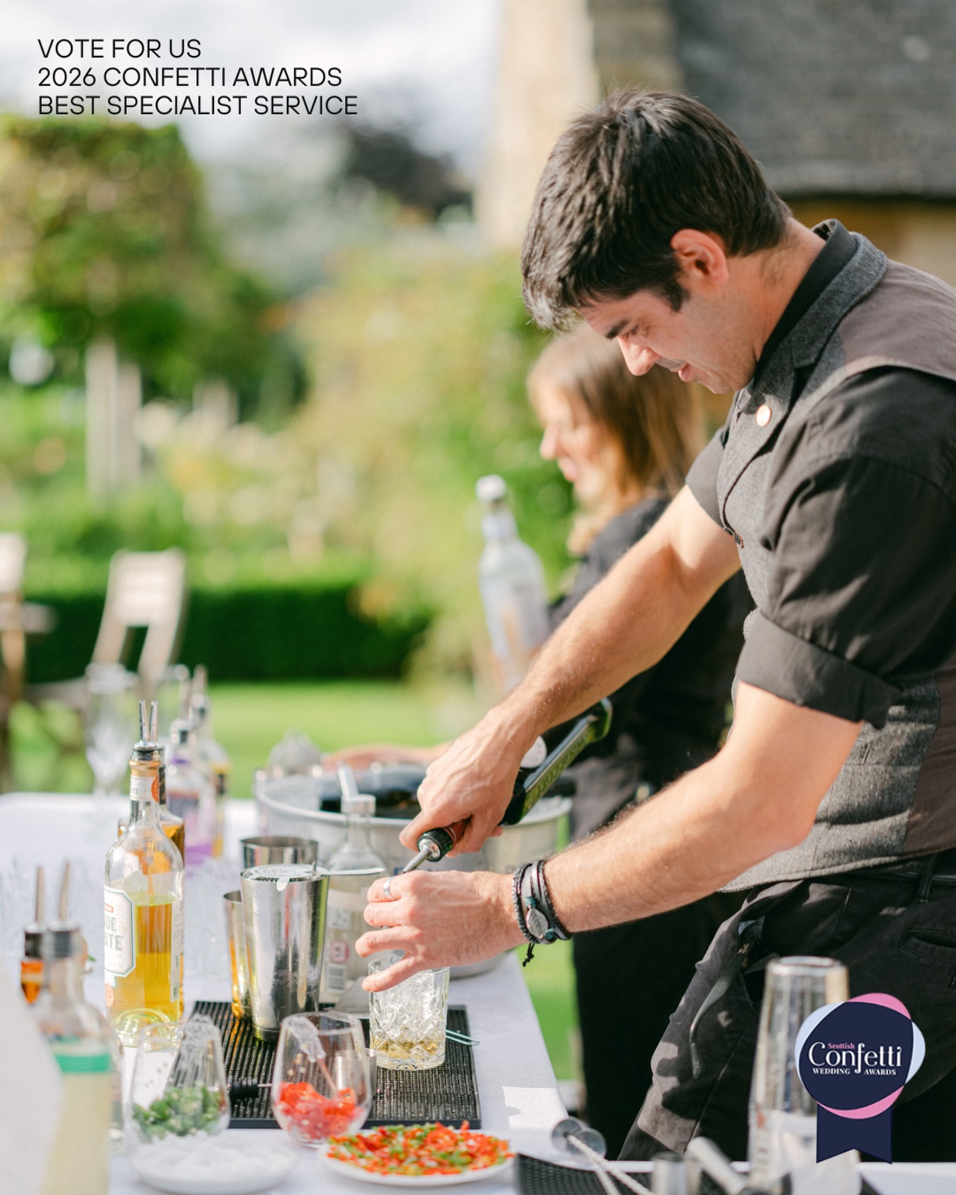 Weddings are one of our absolute favourite events to be part of. We love supporting your planning and feel honoured to be trusted with making your day unforgettable.
If you haven’t already, we’d really appreciate your vote in the 2026 Confetti Wedding Awards via the link in bio ✨
_____________________
#WeddingBar #WeddingCocktails #ScottishWeddings