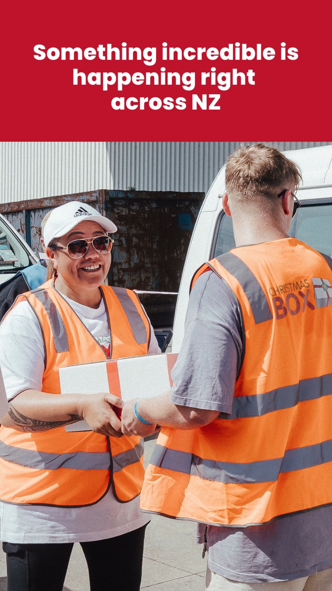 This year, there is so much need in Aotearoa and we'd like to thank all our distributing organisations who waited patiently to pick up Christmas Boxes on packing days and are now joyfully delivering to families in need. It's not too late to donate towards this incredible mission: christmasbox.co.nz/donate