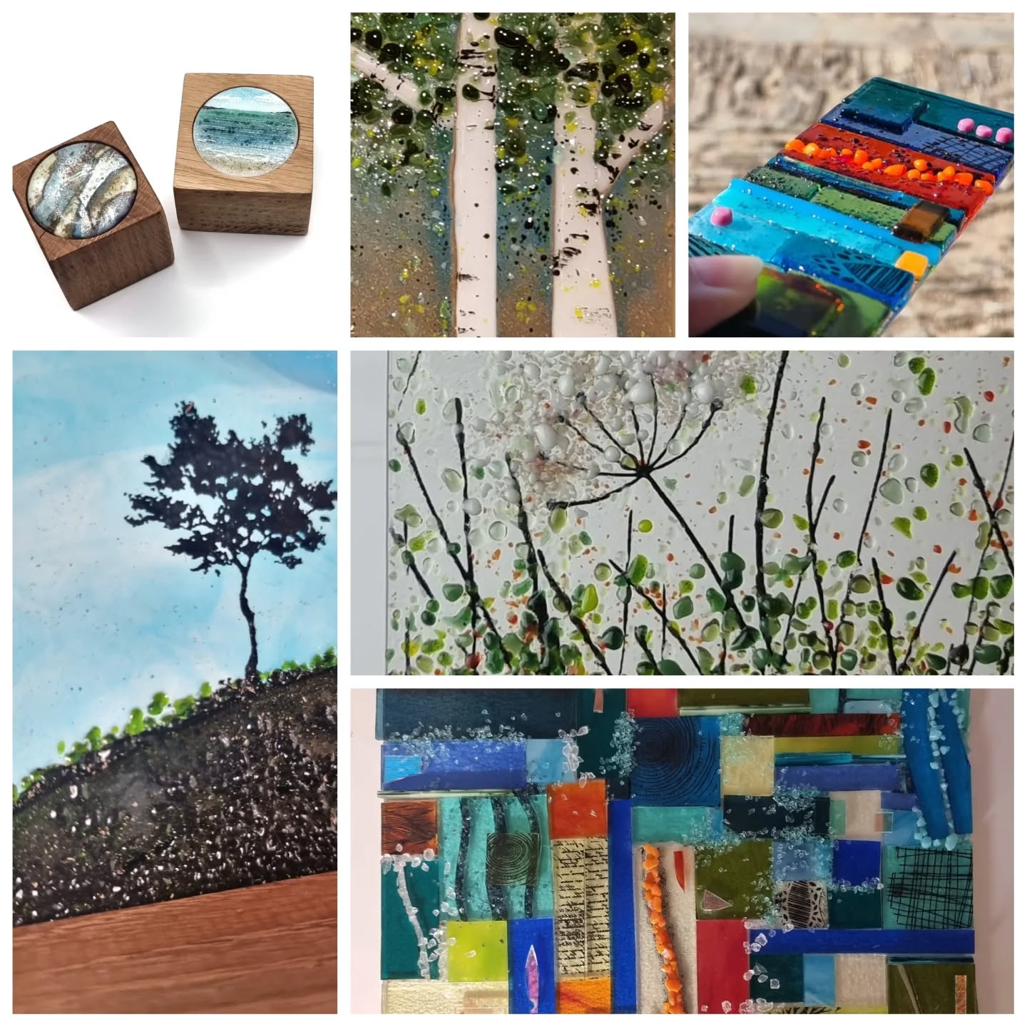 Voici un petit aperçu de mon travail, à retrouver chez @b Rodez et @baldescreateurs and @asso.artisens St Geniez d'Olt, des cadeaux parfaits :-)