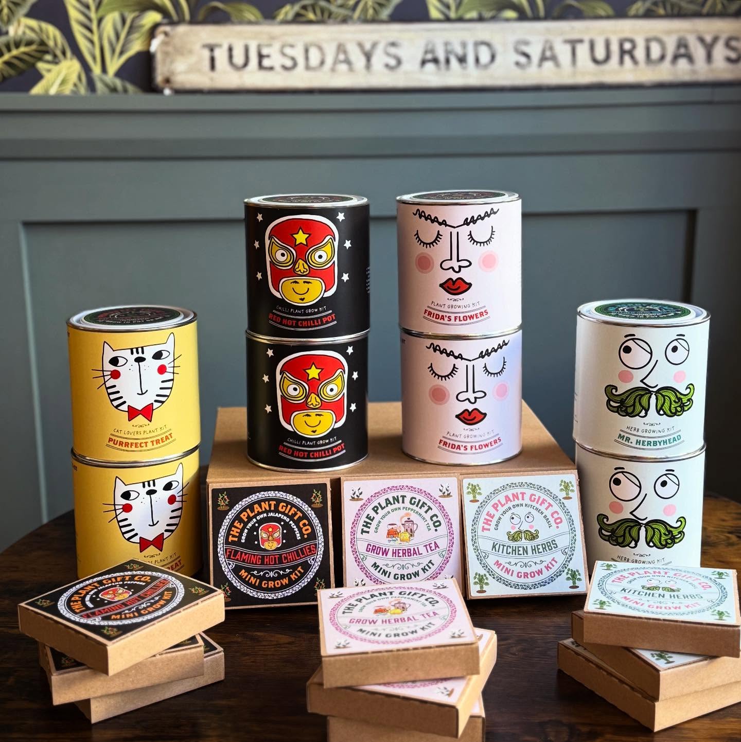 New in the apothecary… tiny tins of chaos 😍
We’ve summoned the cutest little grow kits and honestly? They’re doing the absolute most. They’re perfect for Christmas gifts, stocking fillers, or a little “I survived this year” treat.
Fancy growing:
Red Hot Chili Peppers? 🌶️
Frida-worthy flowers? 🌺
The purrfect cat treat? 🐱
Herbs that elevate your kitchen game? 🌿
The tins come fully loaded — 3 different seed varieties, soil discs, biodegradable pots and idiot-proof instructions. Stick em in the tin, scatter them in the garden, or put them in a random pot and hope for the best. Nature loves commitment issues.
And yes — we’ve got mini kits too because sometimes you want 𝘫𝘶𝘴𝘵 𝘦𝘯𝘰𝘶𝘨𝘩 responsibility:
Grow your Own Herbal Tea 🫖
Tiny but unhinged Jalapeño Seeds chili 🌶️
Eco Mini Basil Kit 🪴
Why we love them:
- Eco-friendly (because we like cute AND ethical)
- Organic, batch-tested seeds (they actually grow, shocking)
- Beginner friendly (no green thumb required, just vibes)
- Perfect “I didn’t panic-buy this” gifts
- Everything included (no running around, no crying)
Who likes socks and pants anyway? Yawn. Grow plants instead. Come have a nosey in the apothecary before they disappear…
🌶️🌿✨
