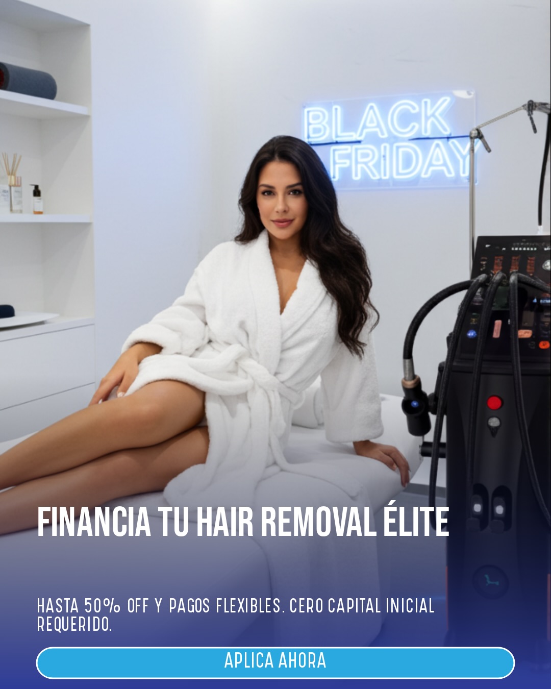 ¿Cuántos clientes has perdido ya? 😞
¿Cuánto dinero tiraste literalmente a la basura 💸 comprando equipos estéticos baratos, sin garantía ni soporte? 🛑
No estás sola. Muchas esteticistas y dueñas de negocios como tú siguen sufriendo por elegir mal. Reparaciones constantes 🔧, resultados mediocres ⚠️ y una reputación que se derrumba 📉.
Este Black Friday, deja de perder y empieza a ganar con Biteki. 🎯
Equipos certificados ✔️, garantía real 🛡️ y respaldo que protege tu inversión y tu prestigio. 🌟
Porque tu negocio no puede permitirse otro error. 🚫
No dejes que otro Black Friday pase sin tomar la mejor decisión. ⏳
Haz que esta temporada sea la de tu despegue definitivo. 🚀
Compra en Biteki, protege tu inversión, recupera clientes y aumenta tu prestigio. 💼✨
Oferta exclusiva Black Friday, solo por tiempo limitado. 🔥
¡Descubre ahora cómo cambiar tu negocio para siempre! 🔑