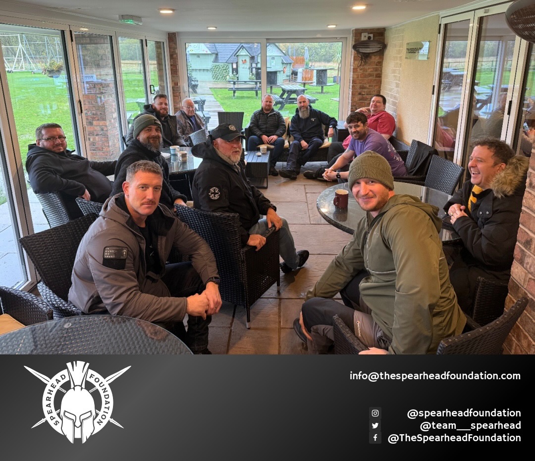 Fridays are for coffee & bants 🪖 ☕️
Every Friday, we meet in #Worsley at 10am until 12pm!
Armed Forces & Emergency Workers ALL WELCOME!
📧: info@thespearheadfoundation.com