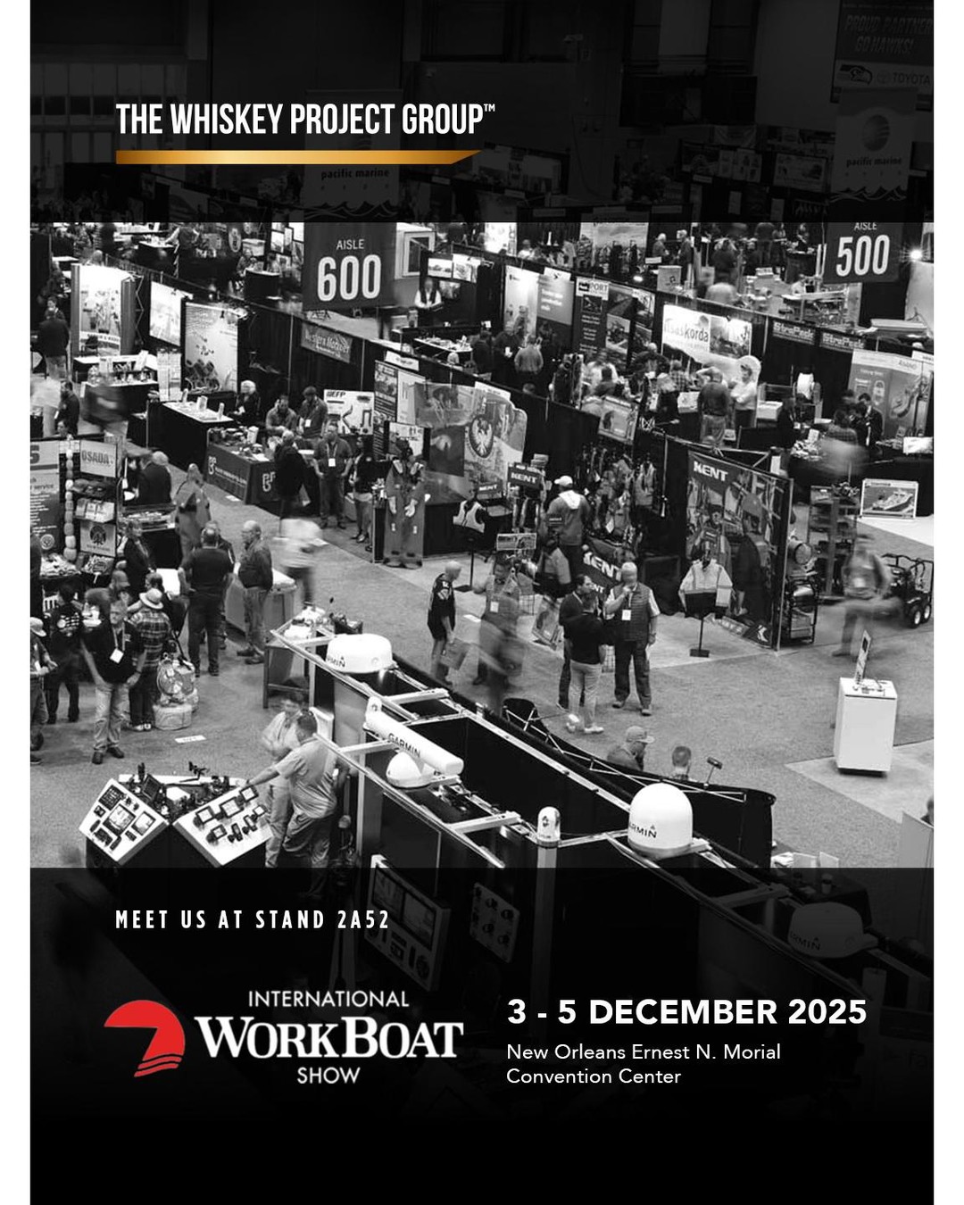 The Whiskey Project Group will be exhibiting at the Workboat Show for the first time, on December 3rd - 5th.
Come see Randy, Wallace and Dave at booth 363 to chat about our operator focused watercraft range, including our high performance NAiAD RHIBS and our tough and reliable VYCOR workboats.
See you there.
#workboatshow #workboatshow2025 #TWPG #NAiAD #VYCOR #rescueboat #patrolboat #commercialboat #workboat