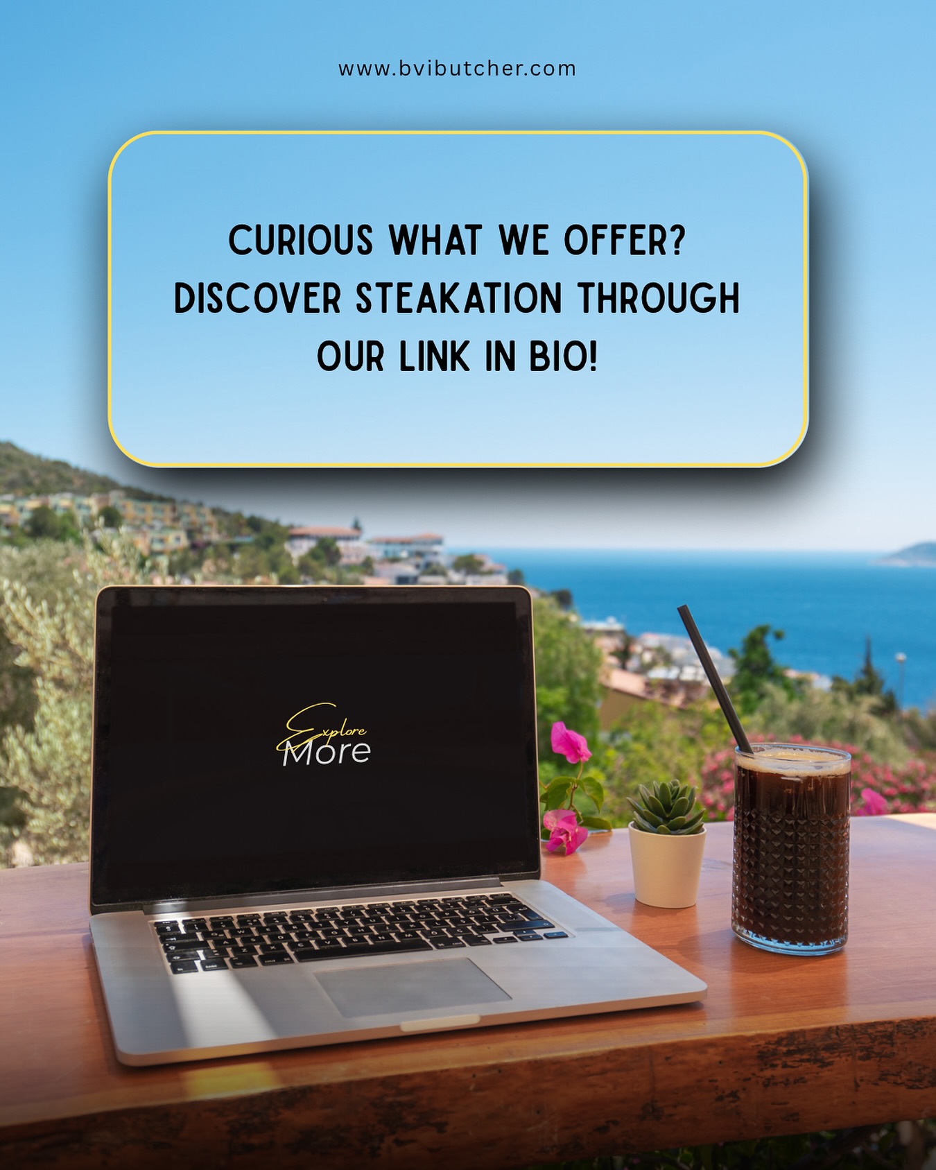 If you know, you know. If not… check out our bio link!! 🔗
#steakation #bio #link #website #checkitout #facebook #instagram #tiktok #tapthelink #linkinbio #checkbio #biolink #seebio #newdrop #checkin #curious