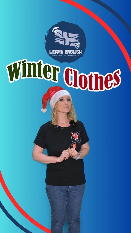 Check out today's #vocabularyquiz on #winterclothes and #testyourknowledge of this #festivevocabulary #learnenglishwithme