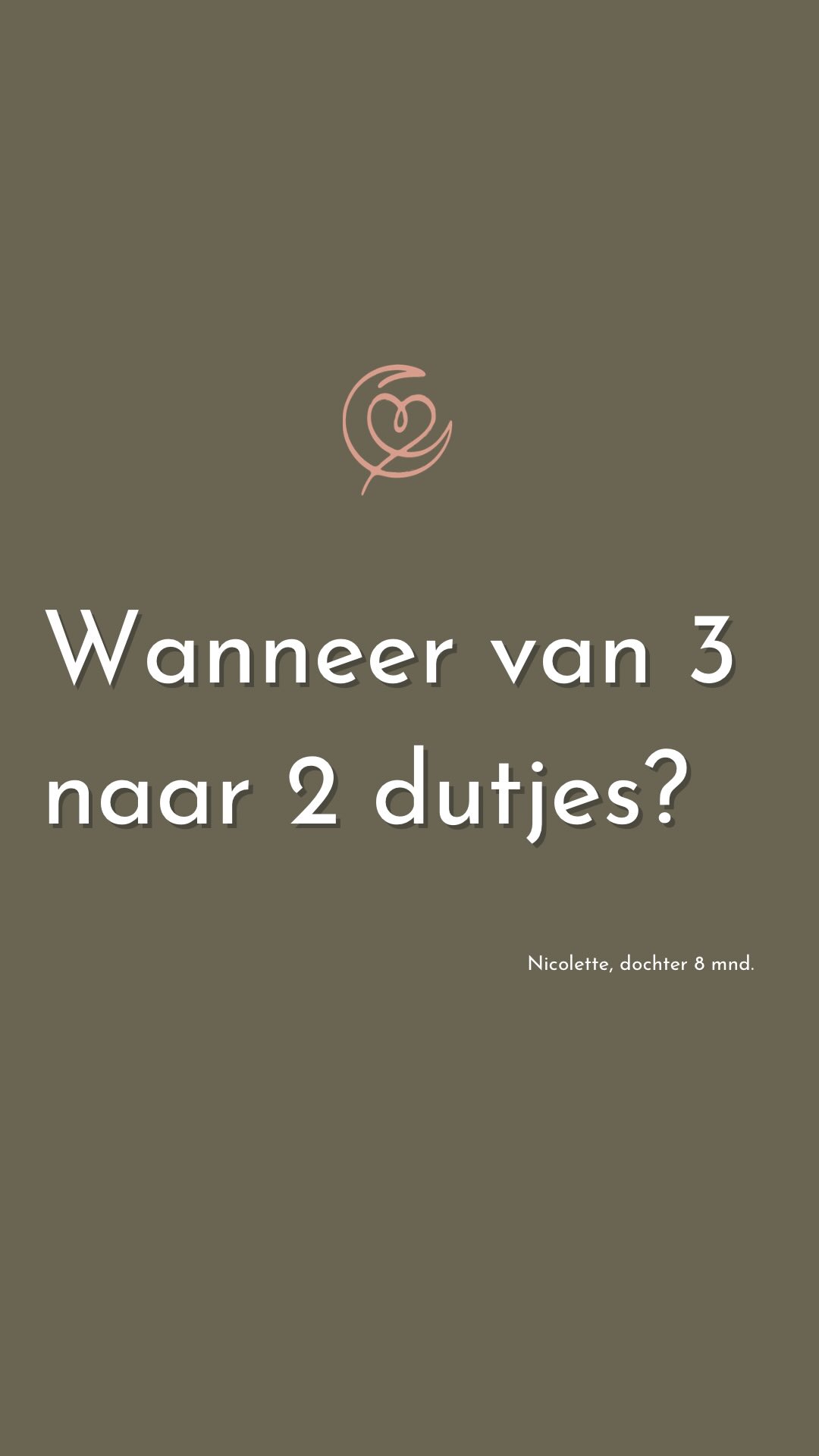 💫’ We proberen mbv jullie wakkertijden nu bij 8 mnd over te stappen naar 2 slaapjes. Maar we komen niet zo goed uit. Wanneer moeten we echt over? Soms is ze al om 13:00u wakker uit haar 2e dutje en dan? Toch nog een 3e dutje af en toe of volhouden?’
Luister ons advies in de post!
Is deze post (nóg) niet relevant voor jouw situatie? Sla hem gerust op of deel hem met iemand die deze tips goed kan gebruiken.
❓Heb je vragen over de post? Stel ze gerust hieronder of stuur ons een berichtje. We beantwoorden altijd alle berichtjes die we krijgen.
✨En heb jij een goede tip voor deze vraag? Deel gerust! Fijn.
Ken je onze wakkertijden hulpgids? Een fijne gids die jou helpt om in een mooi ritme te komen. Zonder strakke slaapschema’s. Maar met fijne duidelijke voorbeeldritmes per leeftijd en oplossingen voor valkuilen.
Klik op deze post voor de link.
Liefs, Marijke & Team❤️