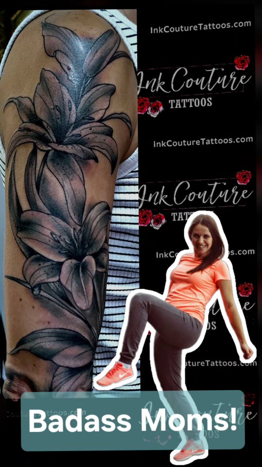 Super Moms #mttattoos #momlife #nature flowers momtattoo