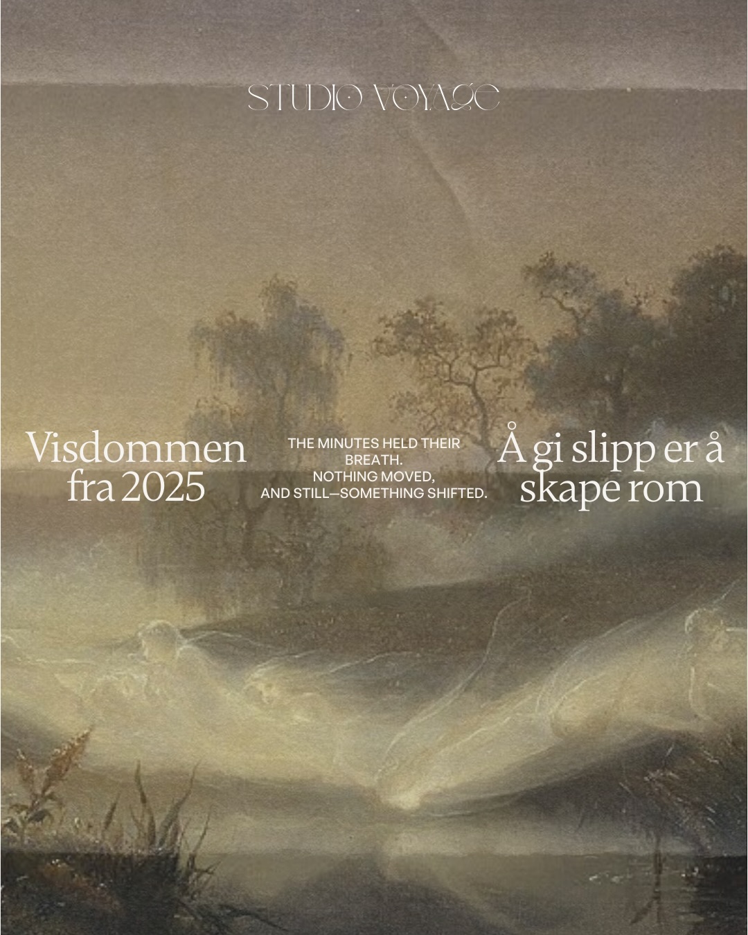 Vi nærmer oss slutten av 2025, og desember inviterer til ro, refleksjon og integrering. 🤍
Hva har 2025 gitt deg? Og hva er du klar for å legge bak deg, når 2026 banker på? 🐎
.
.
.
.
#studiovoyage #refleksjon #innsikt #kvinnesirkel #fellesskap #eqterapi #eqterapioslo #ro #hvile