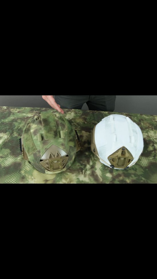 The Assaulter Helmet Cover
+ Available in both StalkLand Legacy 57/43 NyCo and StalkLand VOID 70D Overwhite weight materials, the Assaulter Cover offers a helmet concealment solution for a general purpose as well as an Arctic terrain space.
+ Designed with CQB Assaulters and General Infantry in mind, the Assaulter Cover is compatible with ECH, ACH, IHPS, and Ops-Core Fast high-cut ballistic helmet systems.
+ Features ample loop space with Top(Mohawk), Left, Right, & Rear Side Loop for the attachment of IFF Markers, Unit Patches, Flags, Umbrella lights, battery packs & any of the other 100 items presently being run by end-users.
+ Allows access to night vision mounts and rail accessories.
+ Cable routing one-wrap points along both sides ensure a professional wire management solution is available.
+ Restricts/dampens noise during impact and scraping.
+ Stretch adjustable fit via Velcro One-Wrap ensures cover remains in place during free fall or rotary-wing high wind operations.
@tacticalconcealment @mmitextiles @brookwoodcompanies