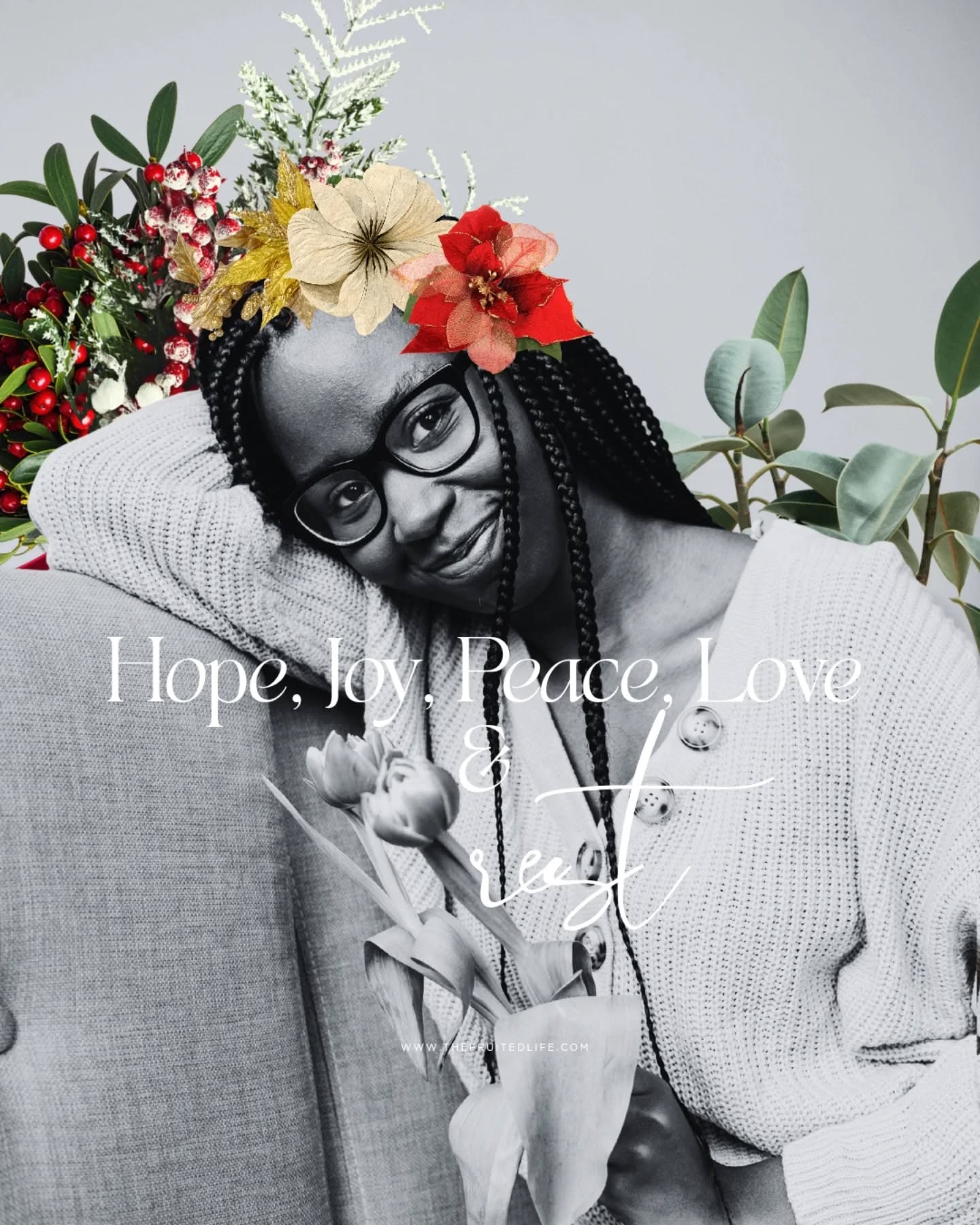 Advent invites us to slow down and listen.
For God, and for the wisdom already living in our bodies.
This season, I noticed something in myself.
A familiar discomfort rising in my body.
The kind I’ve learned to manage by tightening my routine, pushing through, staying productive.
But instead of numbing it with structure, I chose to pause.
To listen.
To respond with care instead of control.
What I realized was simple and holy:
My body wasn’t betraying me.
It was inviting me into ease.
Advent reminds us that waiting is not passive; it’s attentive.
In Luke 1:26–38, Mary was invited into the greatest love story ever told—one of waiting and expectation. In her body, our Savior was housed. Her body.
This season, let hope, peace, joy, love, and rest minister to every part of you.
Hope whispers that we don’t have to override ourselves. (Jeremiah 29:11)
Peace settles when we stop forcing what our souls are resisting. (Isaiah 26:3)
Joy emerges when we honor our limits. (Nehemiah 8:10)
Love meets us when we choose care over compliance. (Matthew 11:28)
If your body has been speaking this season—
through fatigue, restlessness, or quiet resistance—
consider that it may be an invitation, not an interruption.
The Fruited Life meditation library and digital offerings are here to support you in responding with gentleness, not numbing. With ease, not effort. Especially during Advent.
May you listen deeply.
May you wait well.
May you receive rest.
— Stacy
